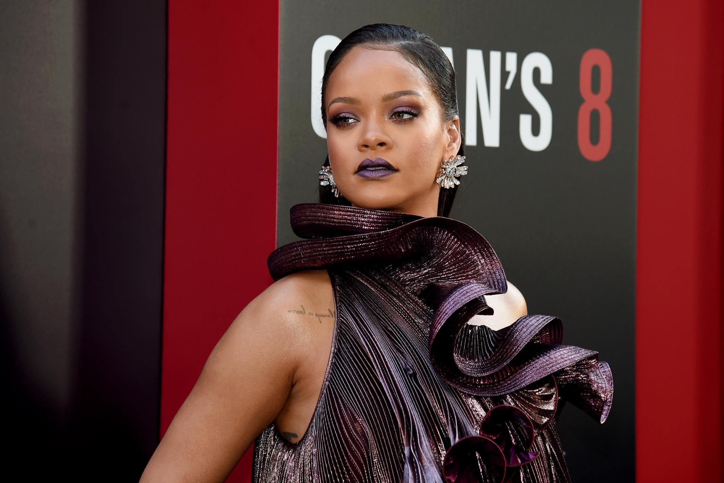 Rihanna criticised for texting during Broadway show 'Slave Play' (Getty)