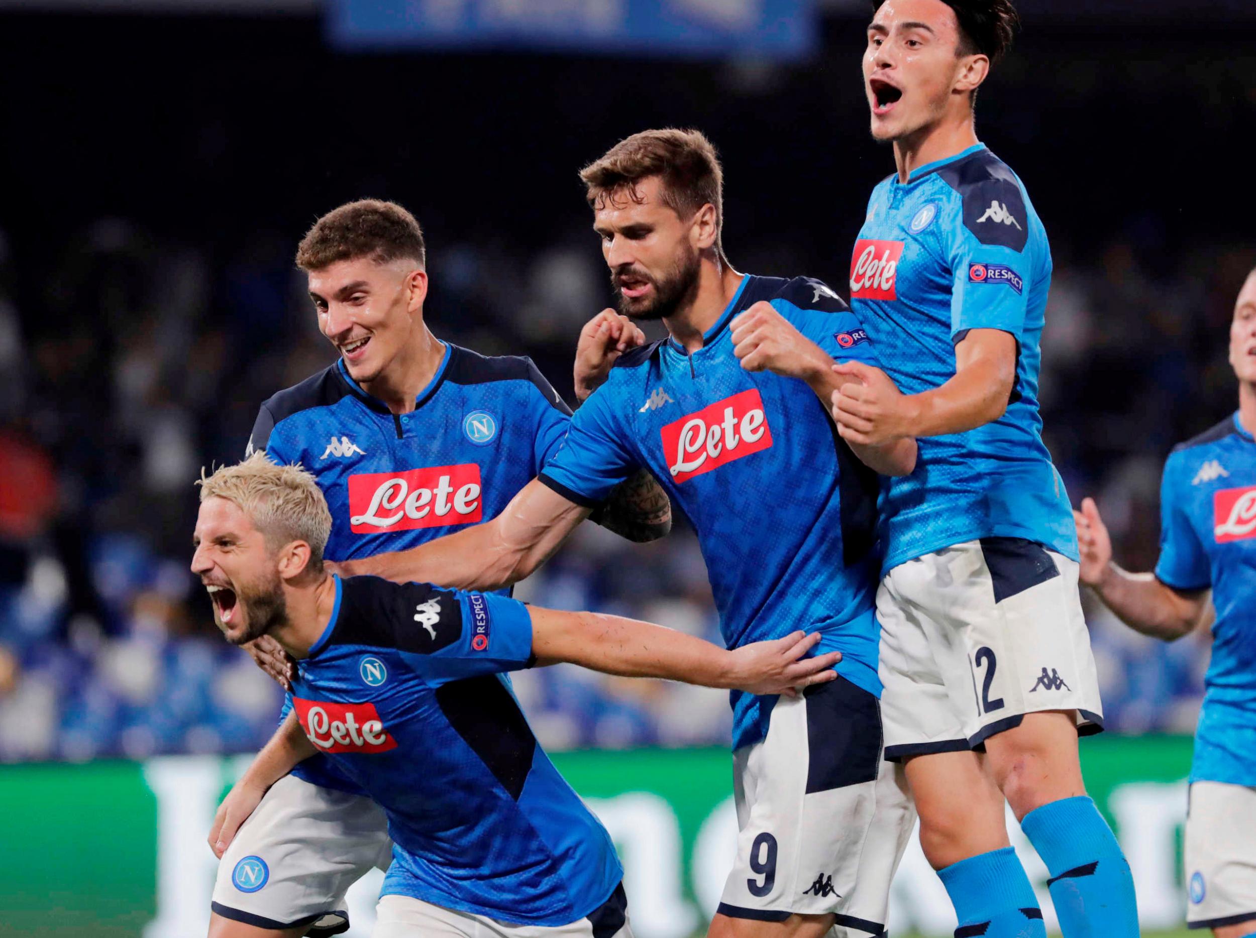 Mertens and Llorente struck for Napoli