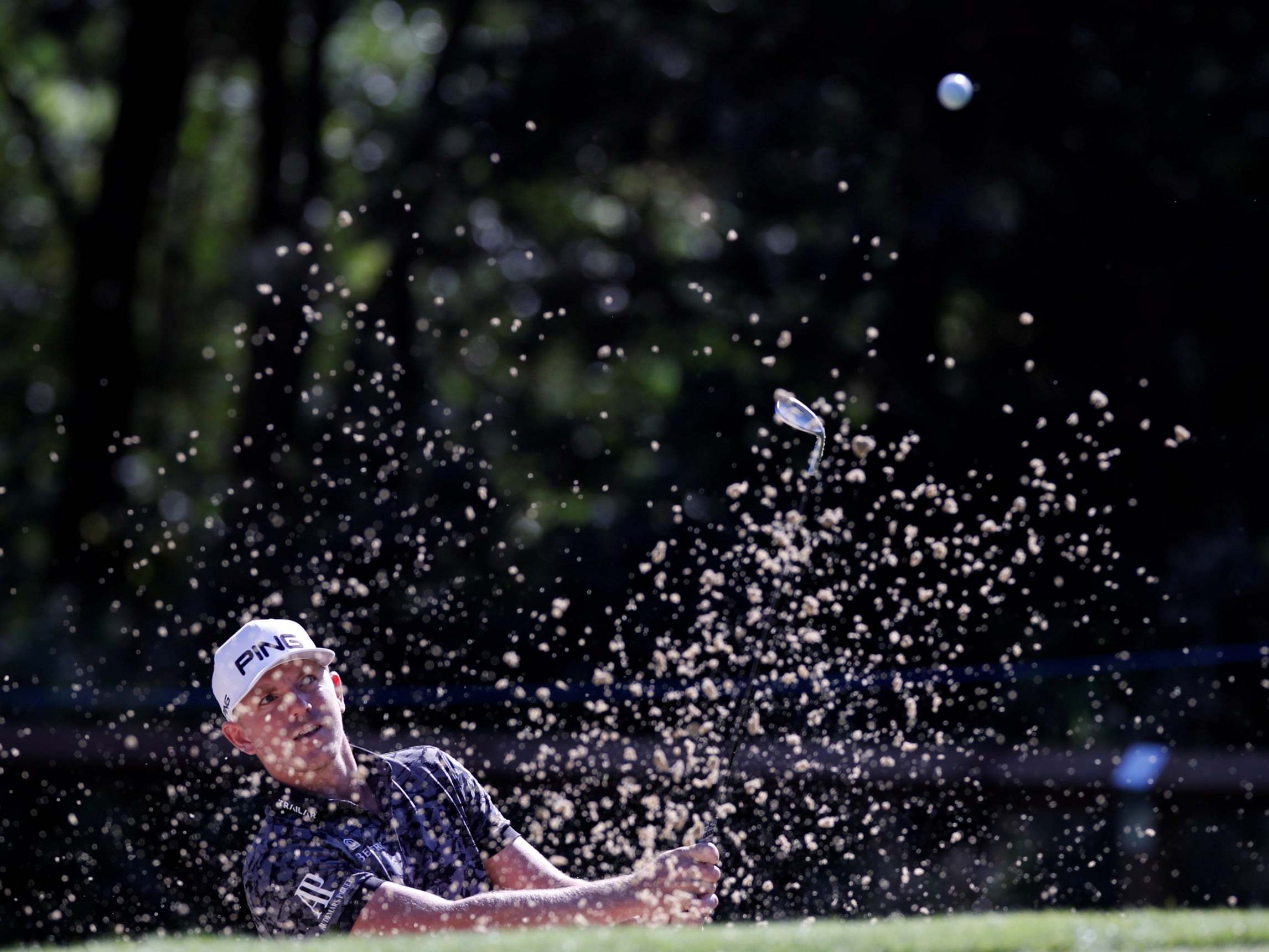 Matt Wallace plays out of the bunker