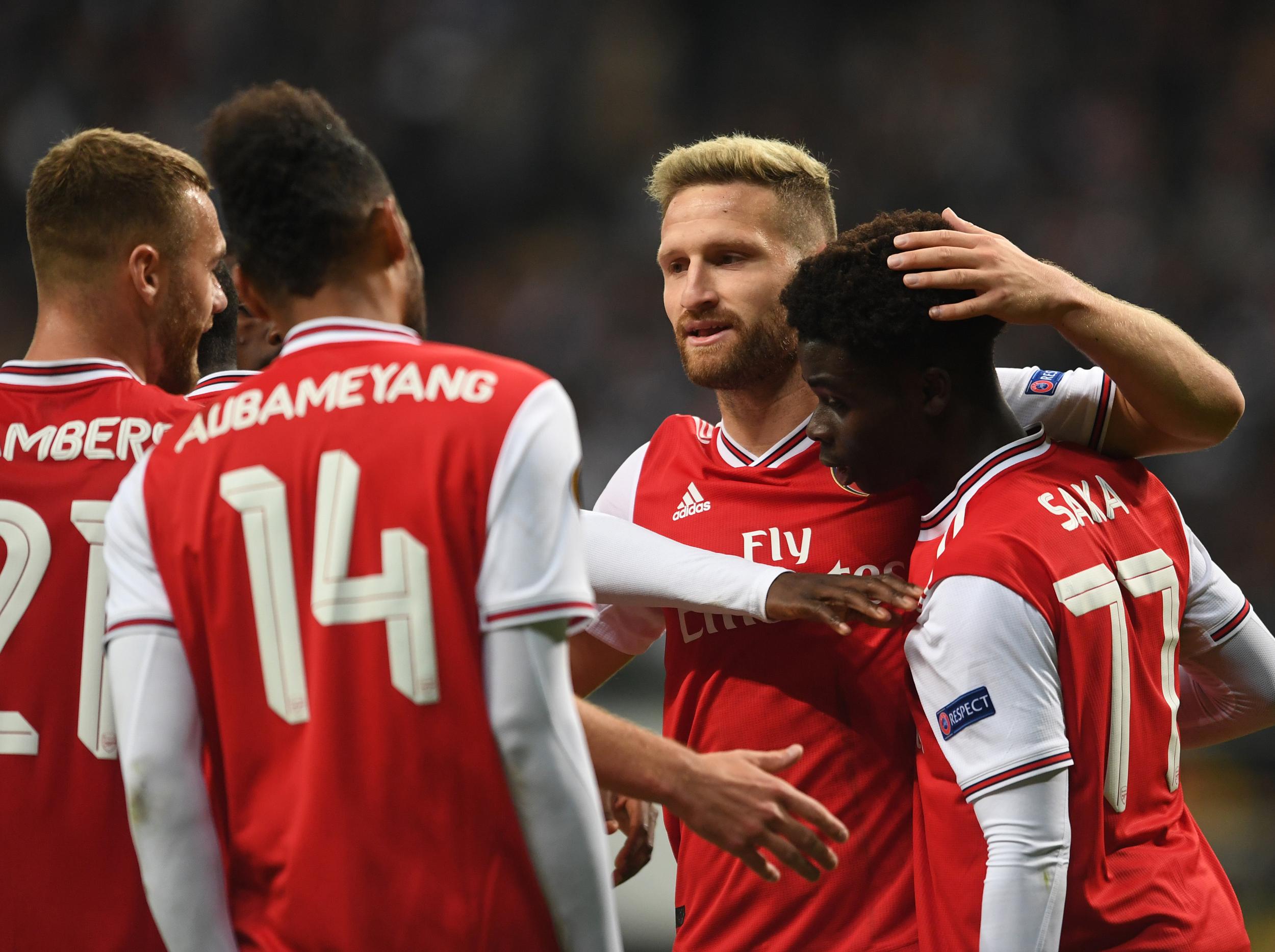 Shkodran Mustafi is happy to stay at the club