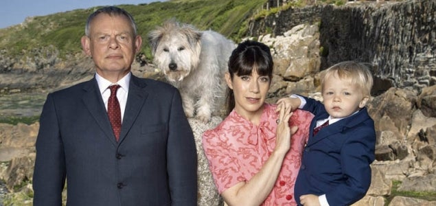 Medicine man: Martin Clunes returns for a ninth series as Dr Martin Ellingham