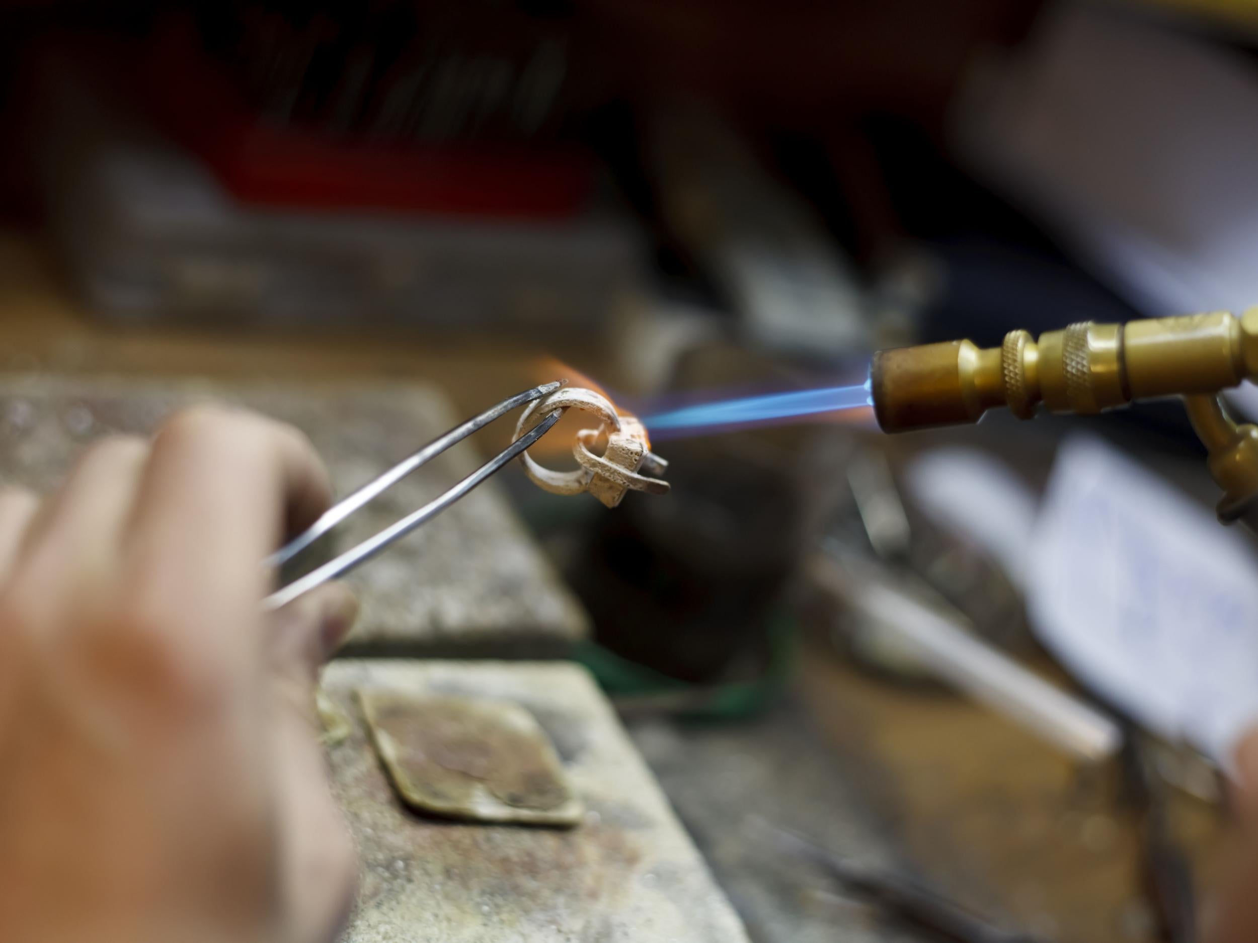 Our writer discovers the beauty of crafting in a class at the London Jewellery School