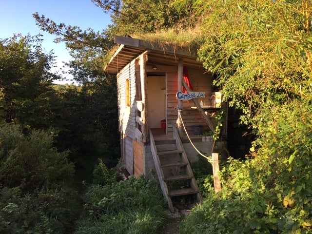 The compost loos