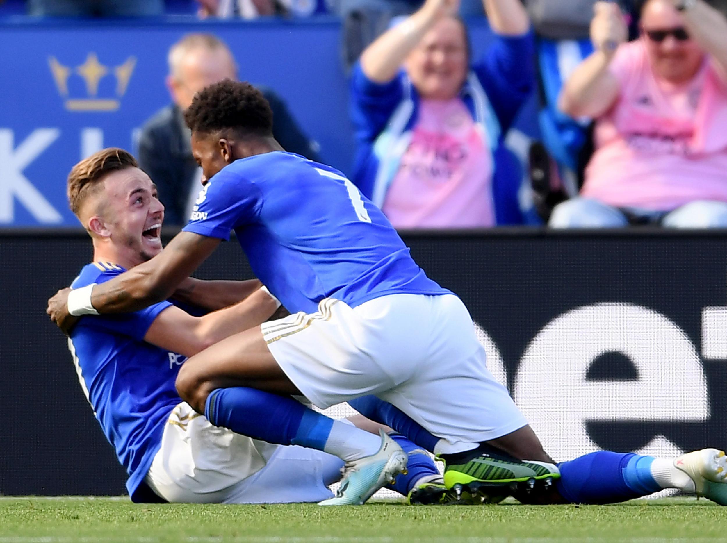 James Maddison hit the winner for Leicester