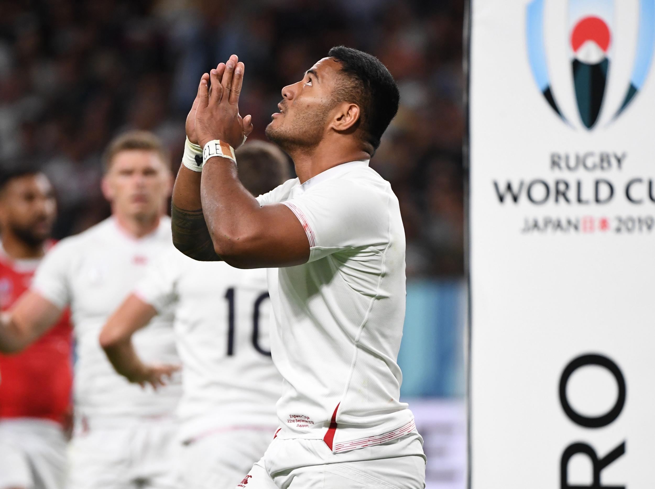 Manu Tuilagi won Player of the Match for England