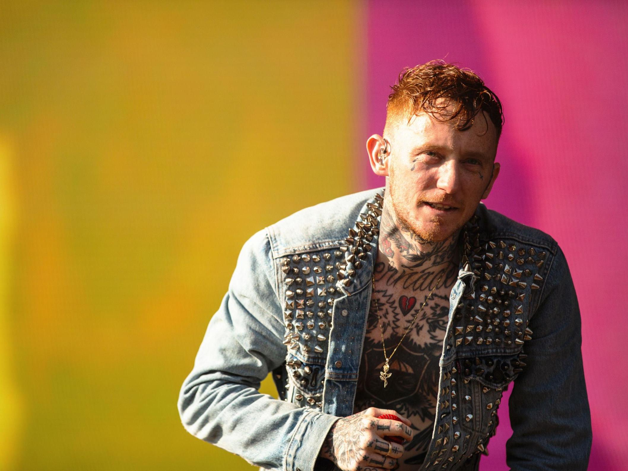 Singer Frank Carter