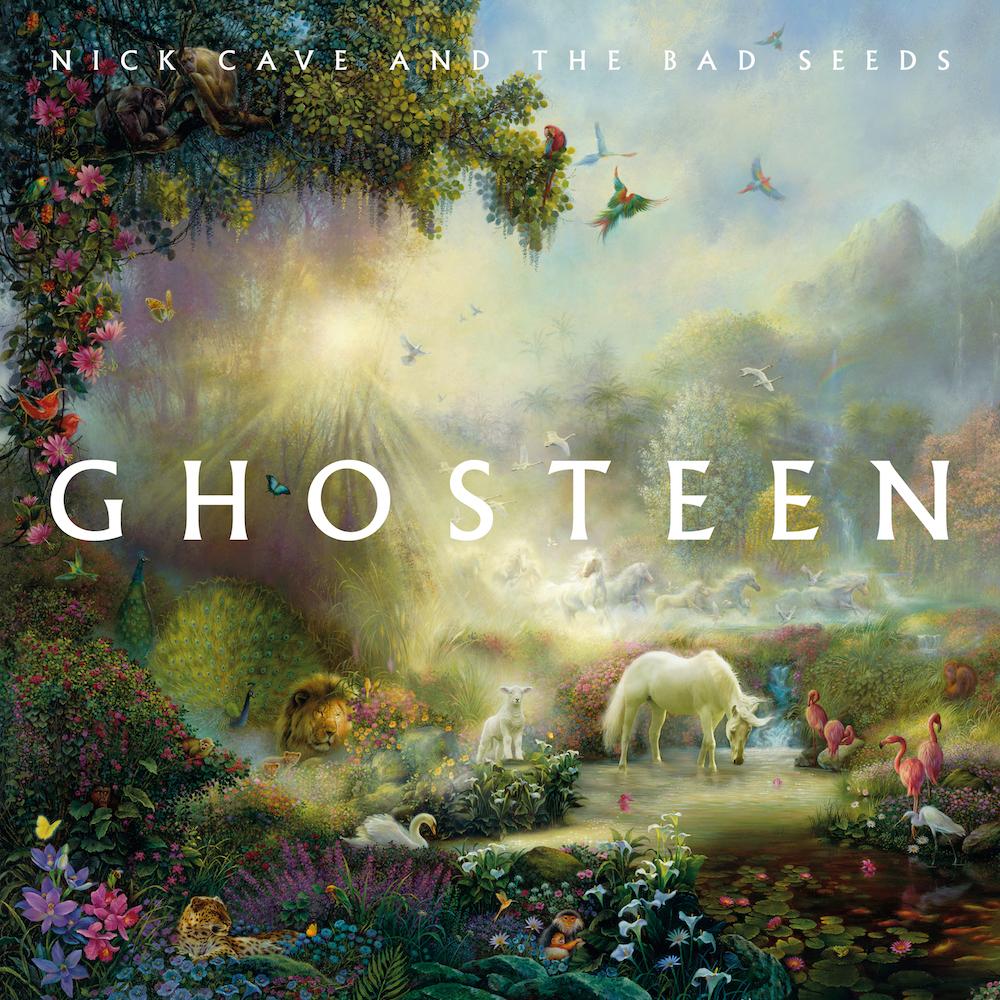 Cover art for new Nick Cave & the Bad Seeds album 'Ghosteen'