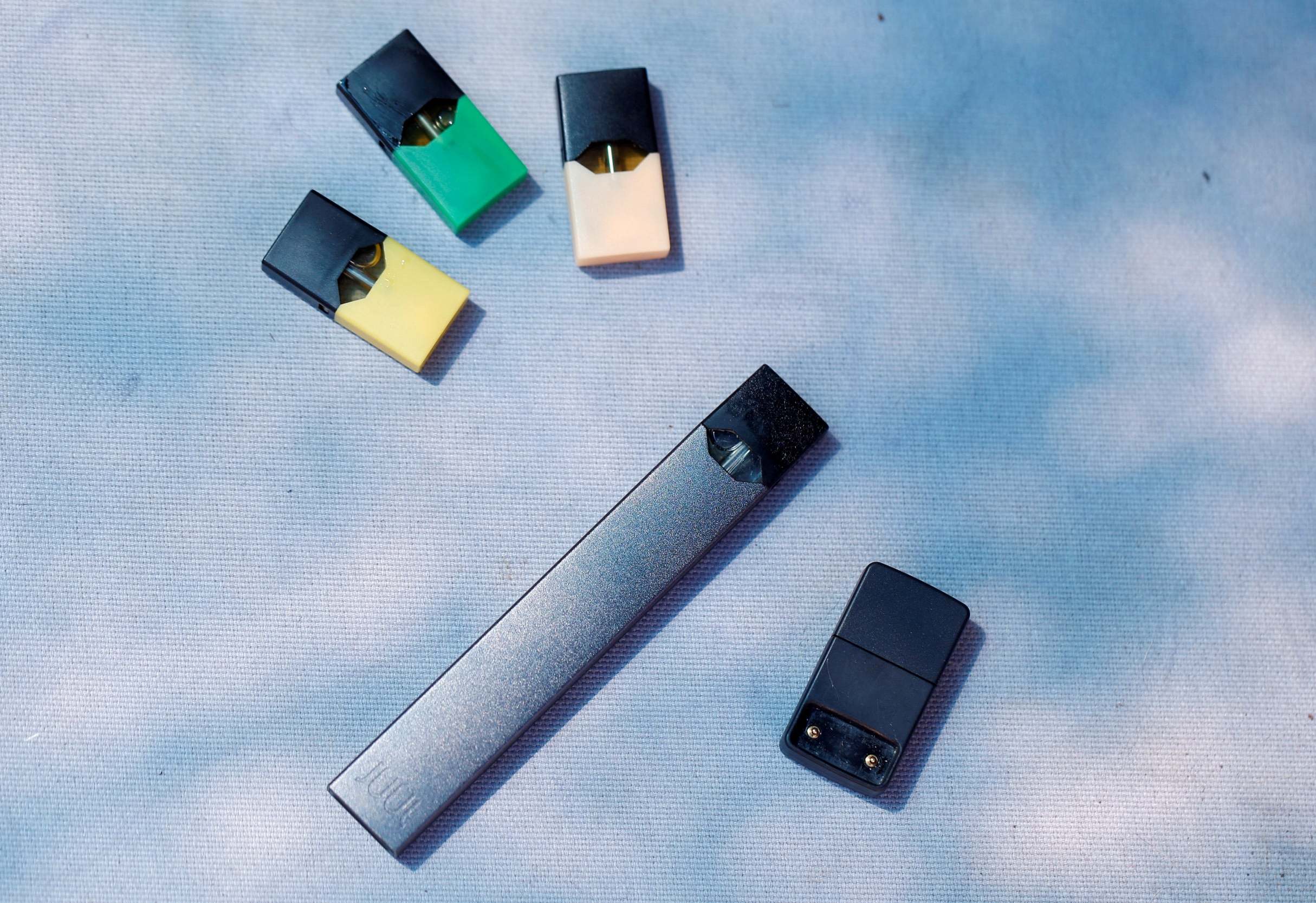 Each Juul ‘pod’ contains about the same amount of nicotine as one pack of cigarettes