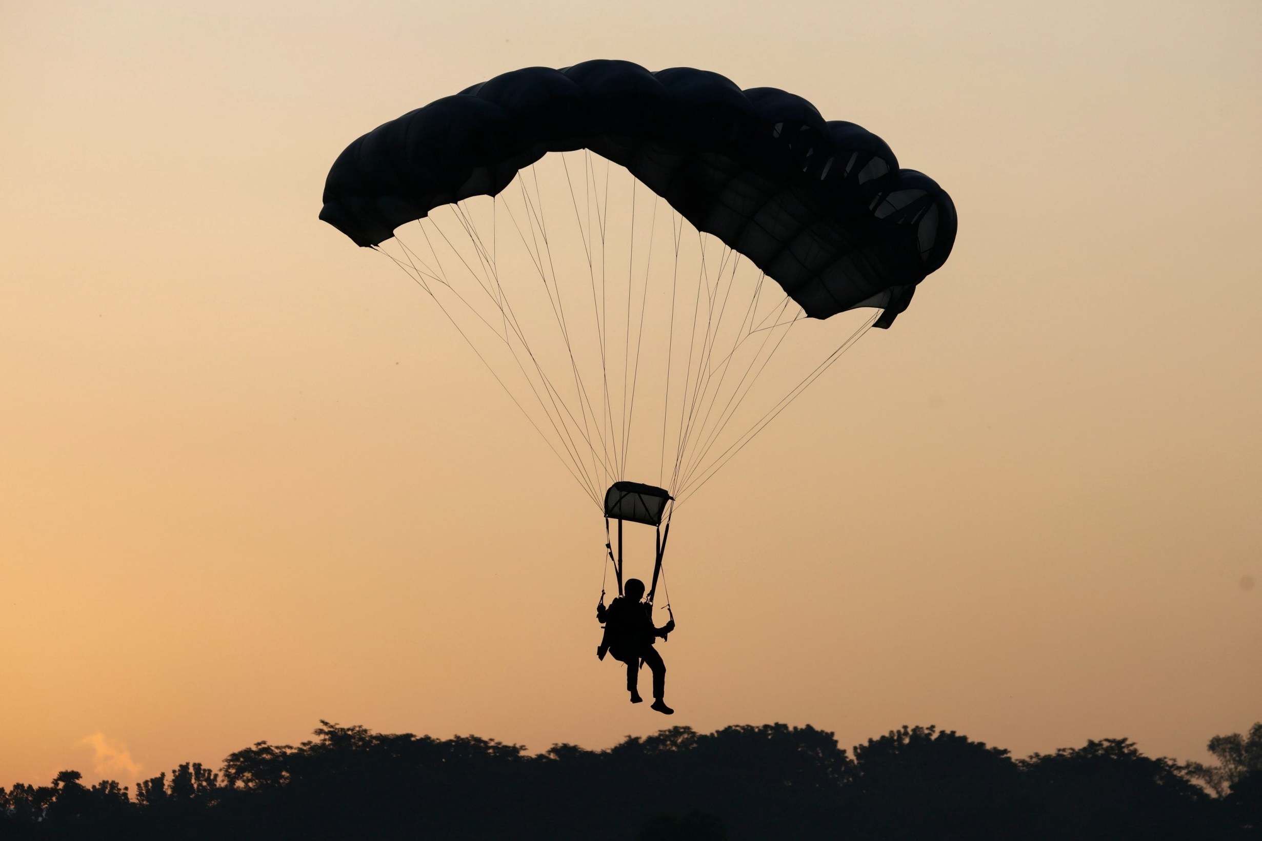 A man from Gilbert, Arizona, died after a skydiving accident on February 1 - the second such incident in just over a week (stock image)
