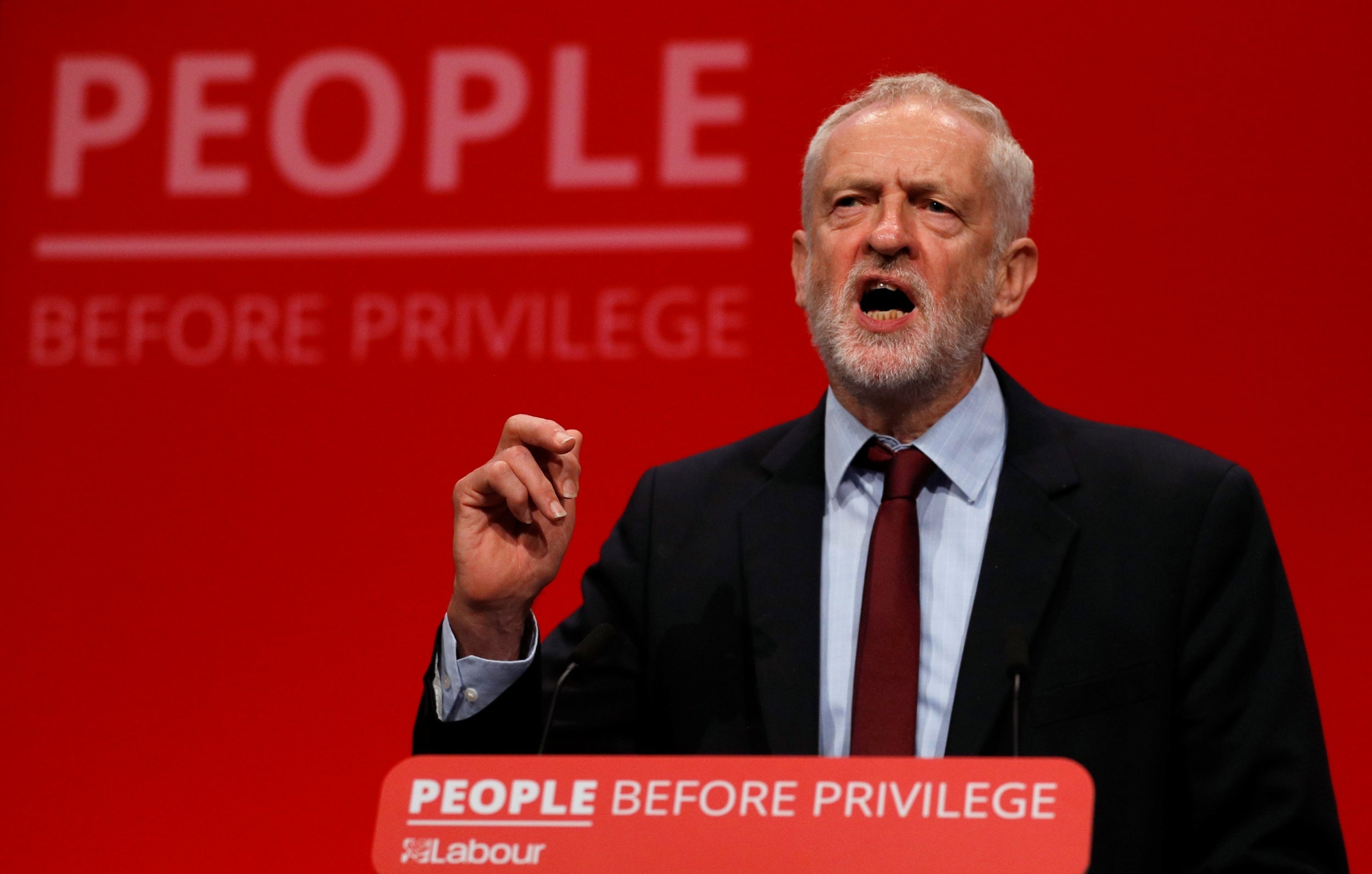 Labour leader at Brighton conference following Supreme Court judgement