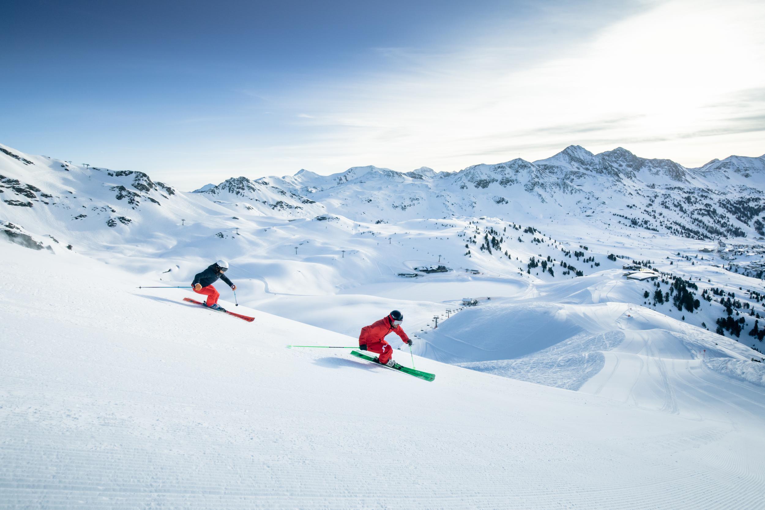 100km of pistes are accessible from the ski lifts around Obertauern (©TVB Obertauern)