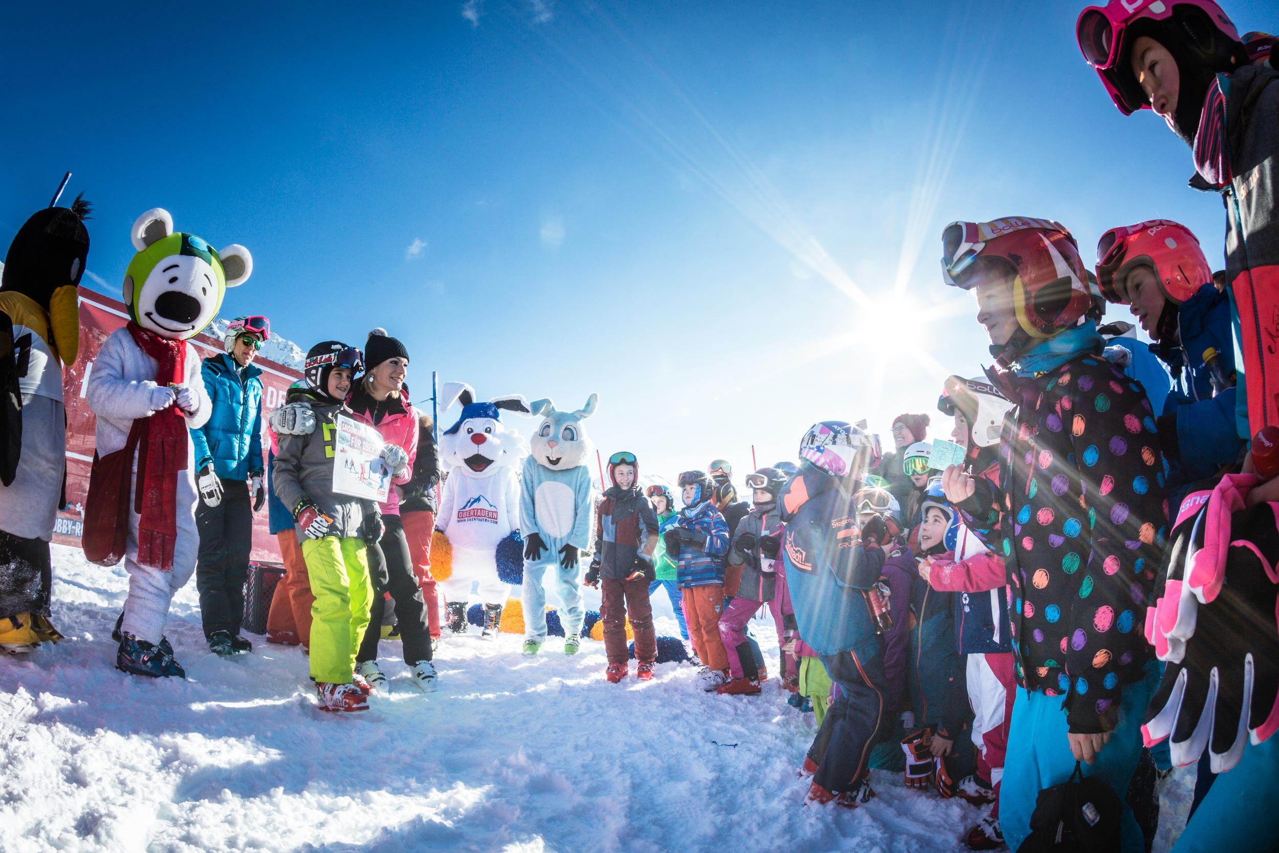 Families won't be short of fun on the slopes around Obertauern (©TVB Obertauern)