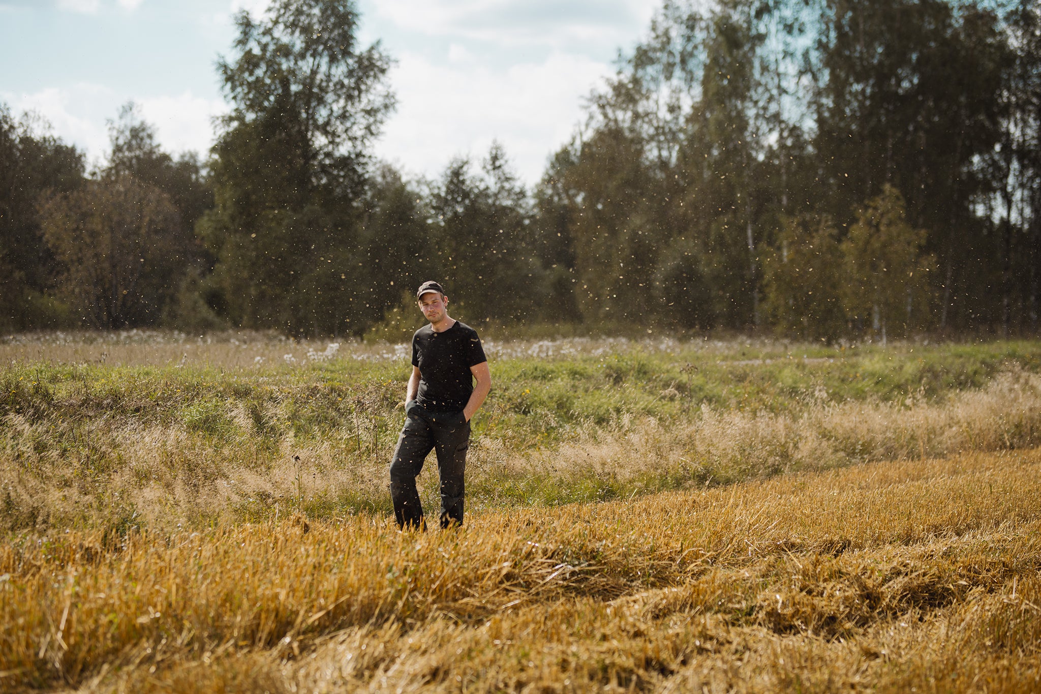 Arnesson wasn’t always interested in farming – he thought he might do something with computers