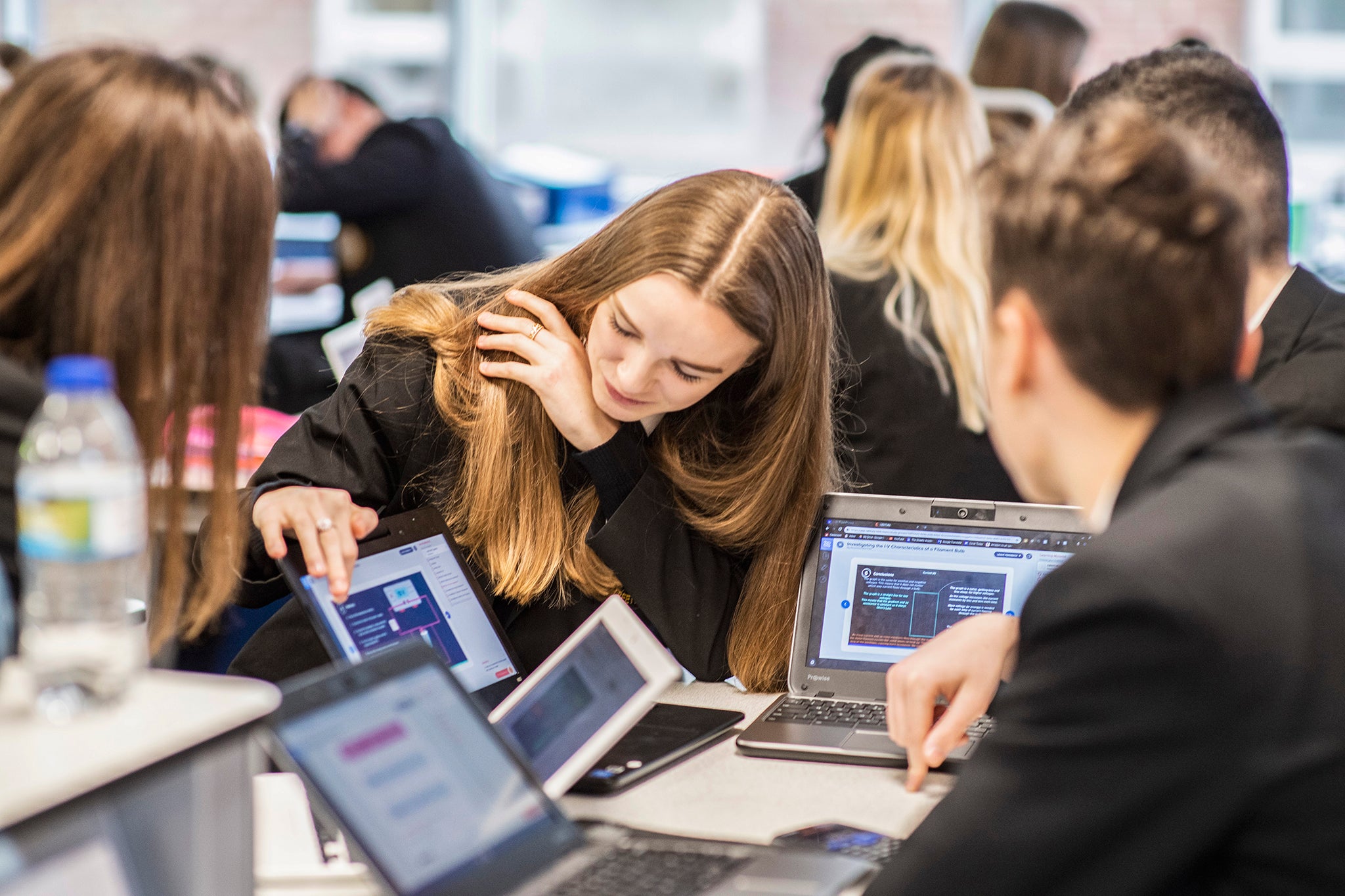 Initial findings have shown using the tech improves students’ performance, while also keeping high achievers challenged and absentees up to date