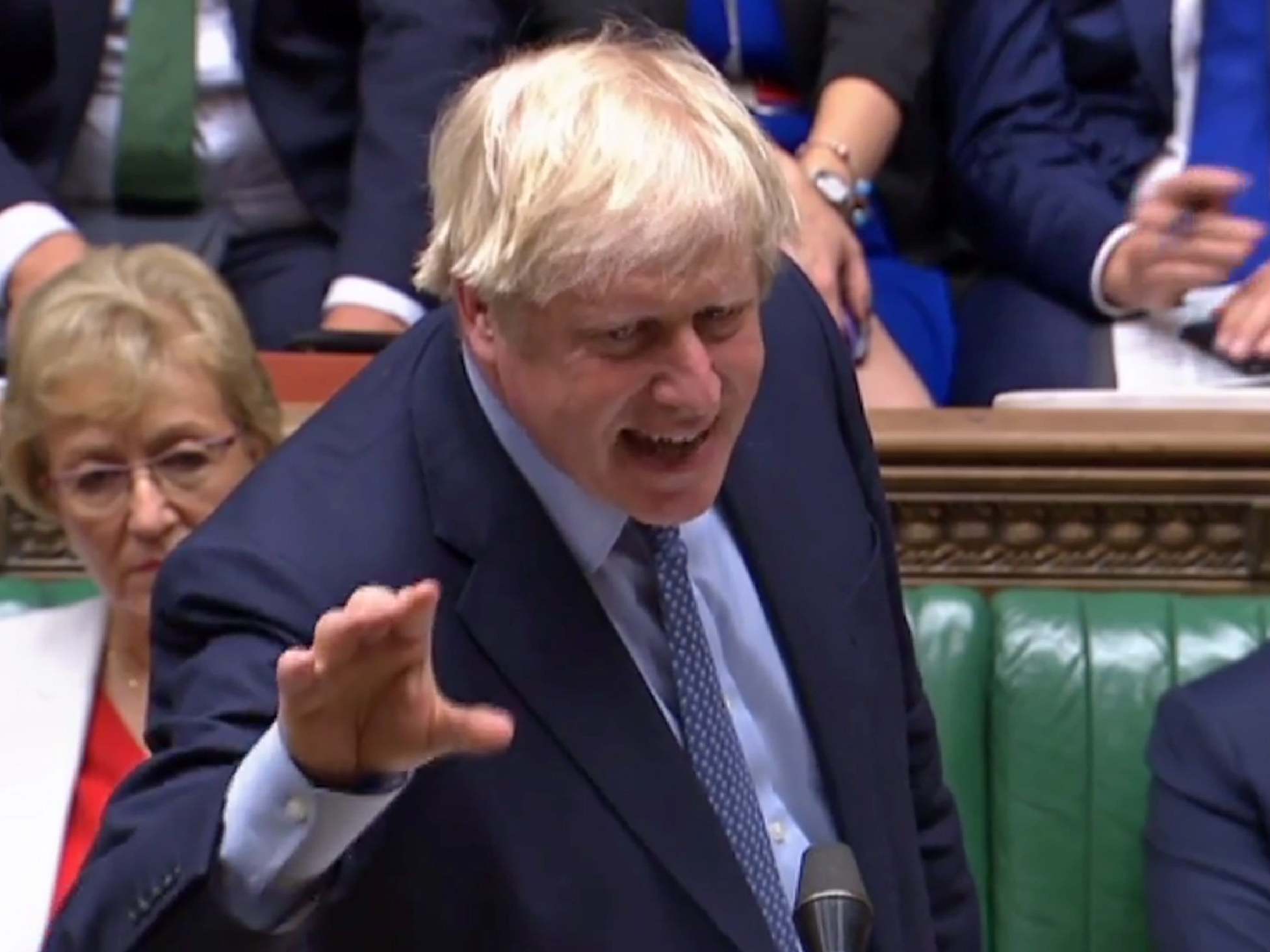 Mr Johnson was widely condemned after the Commons debate on his court defeat