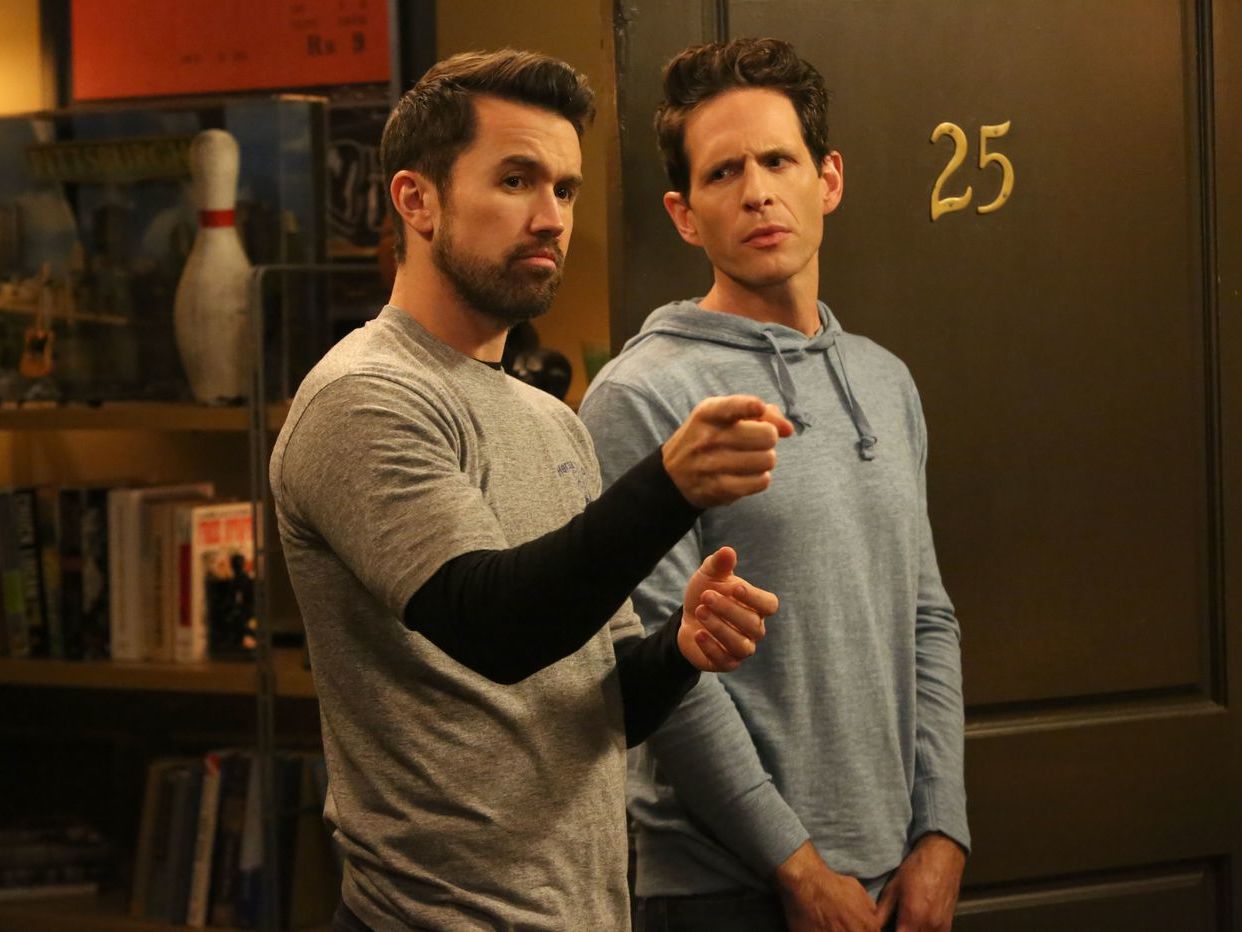 With friends like these... Rob McElhenney and Glenn Howerton in the US sitcom