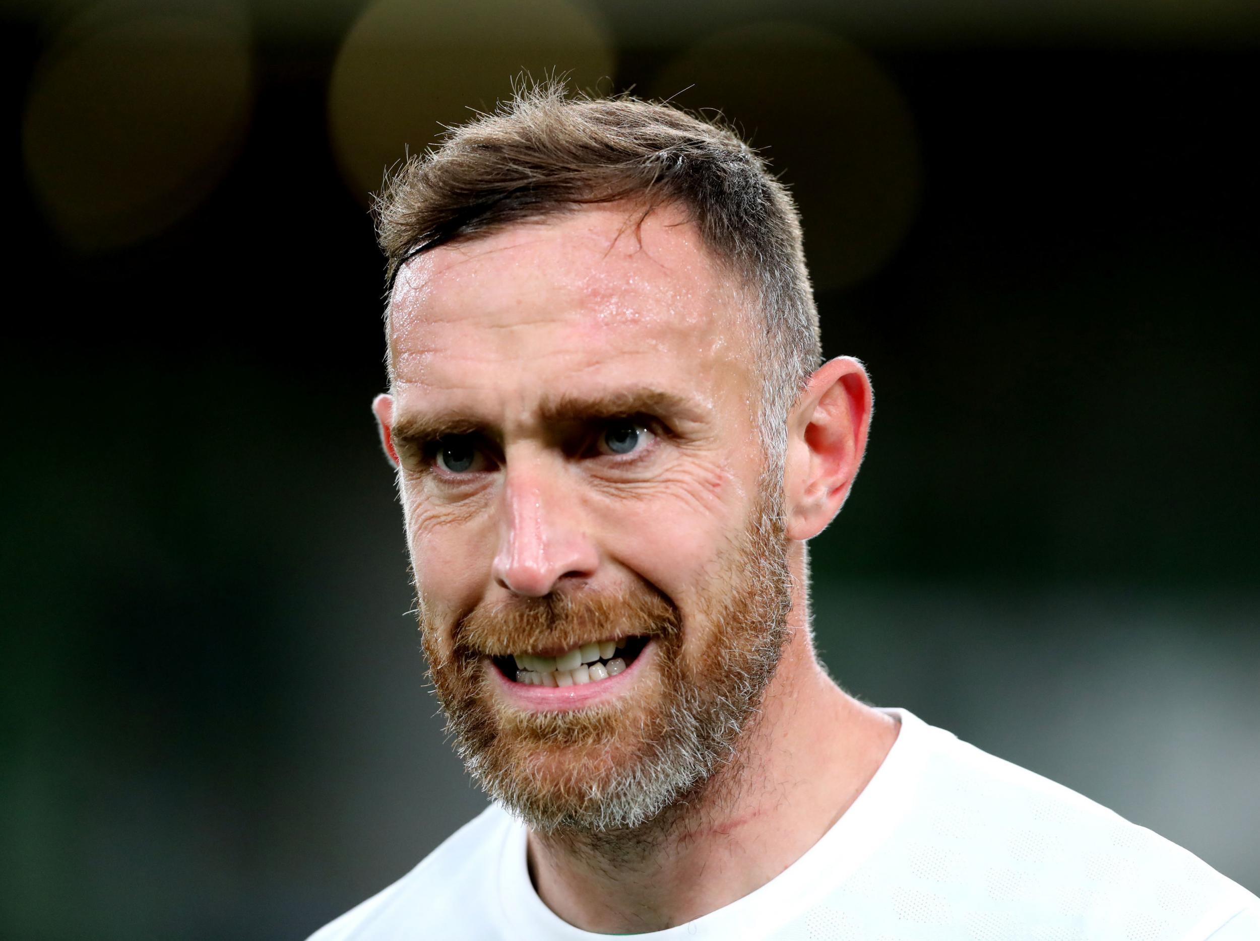 Defender Richard Keogh is out for the rest of the season