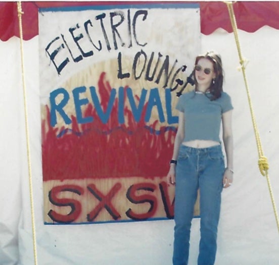 Hot new band: the crowd heaved with record execs at the sweltering 1994 SXSW festival