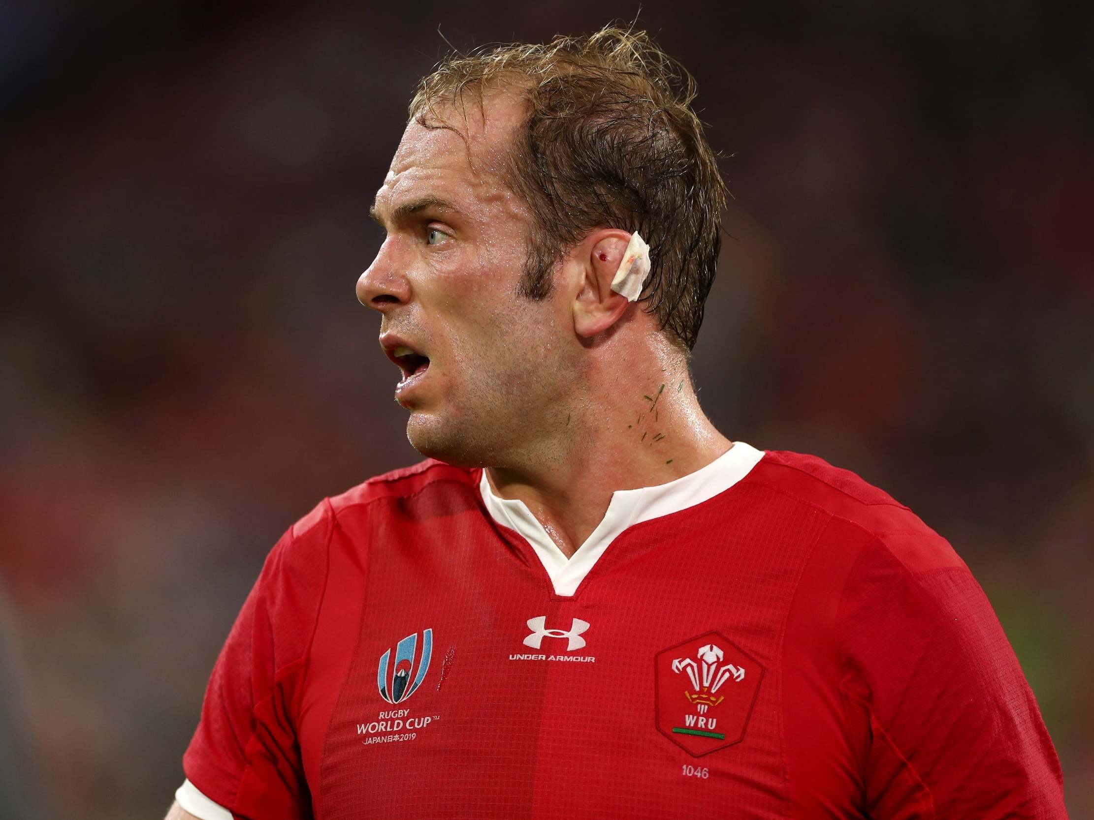 Jones won a record-breaking 139th cap in Wales' win against Georgia