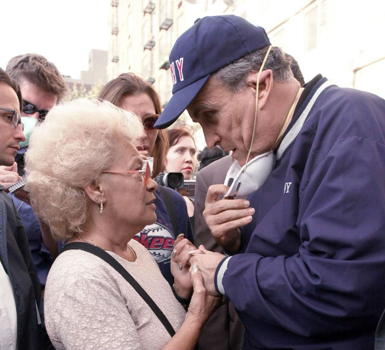 After the attacks of 9/11 Mr Giuliani was dubbed ‘America’s Mayor’