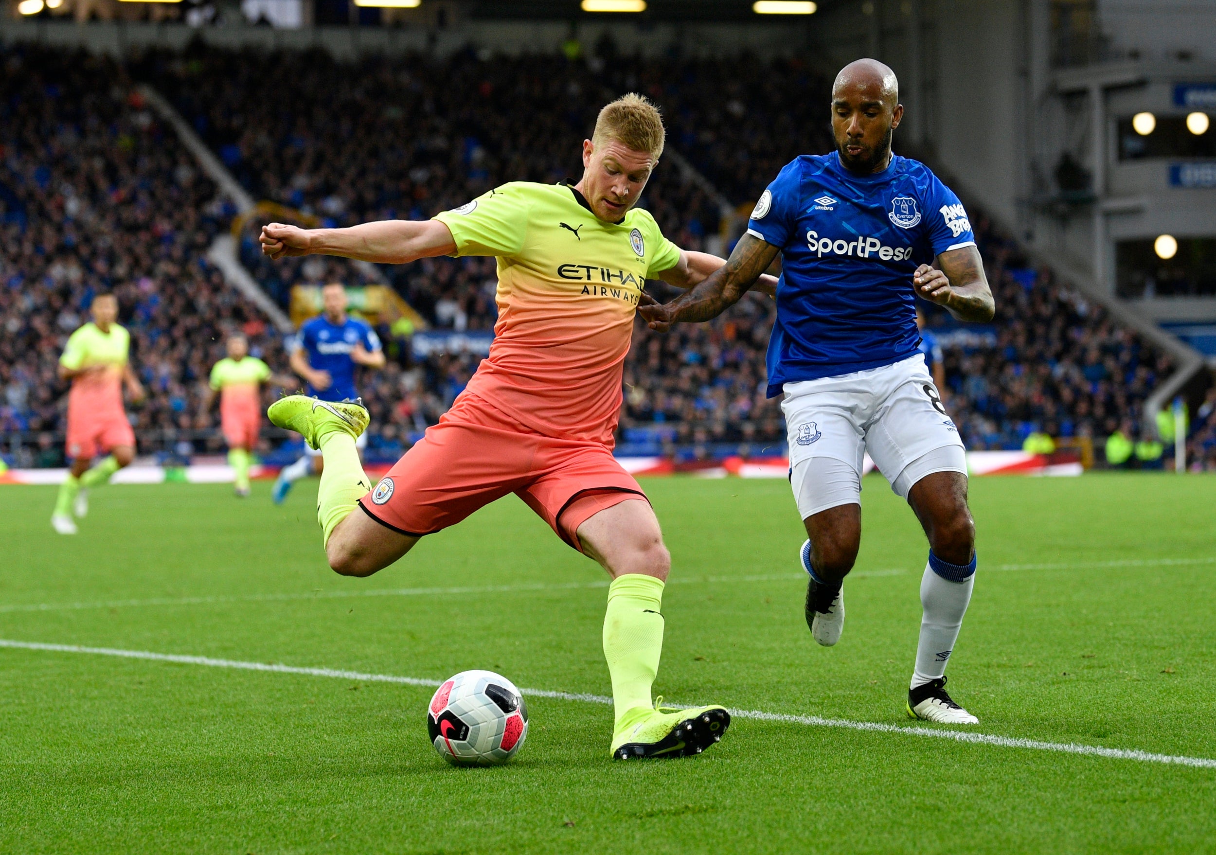 Fabian Delph leaves the Toffees after three years