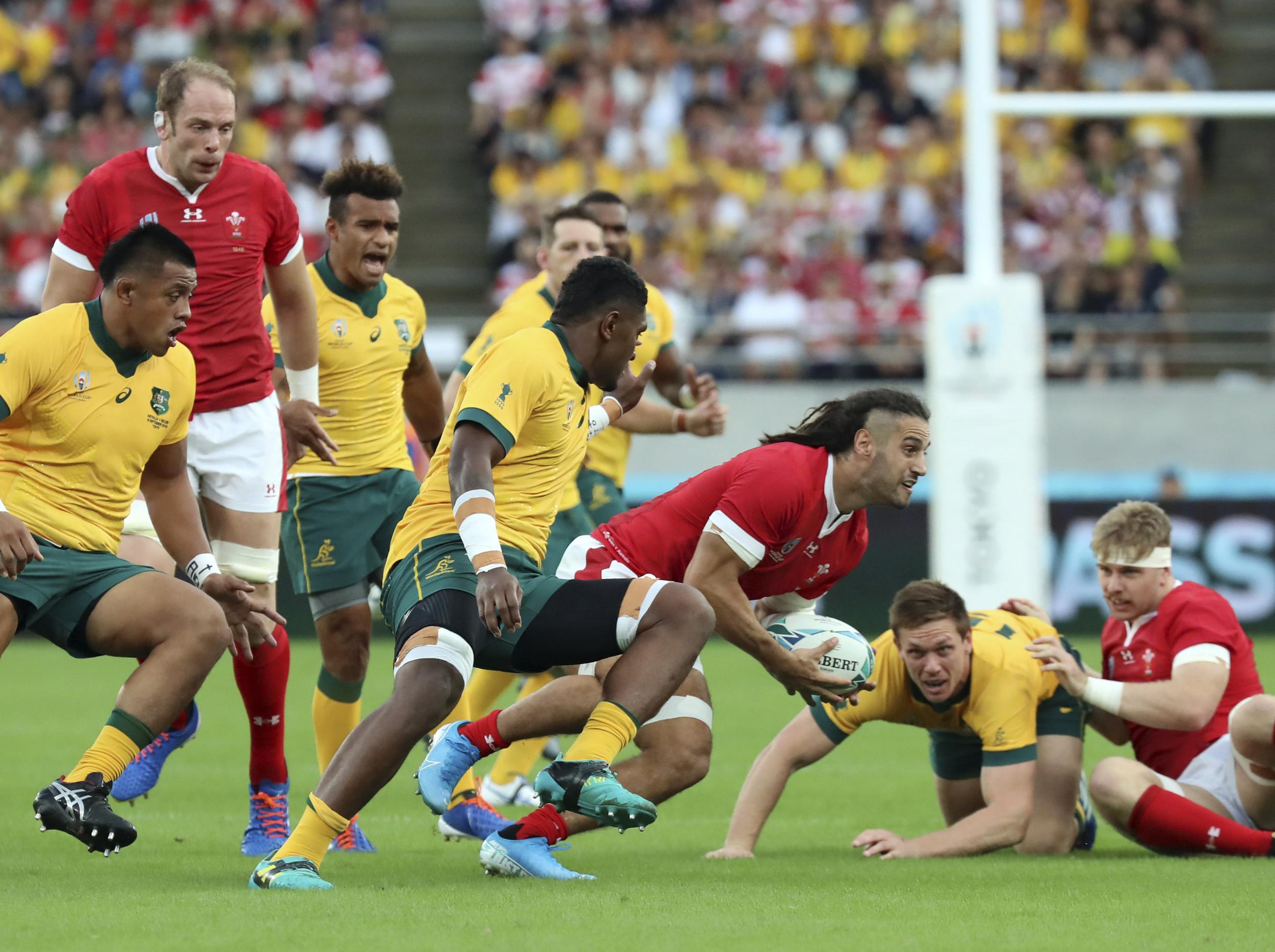 Australia fought back in the second-half