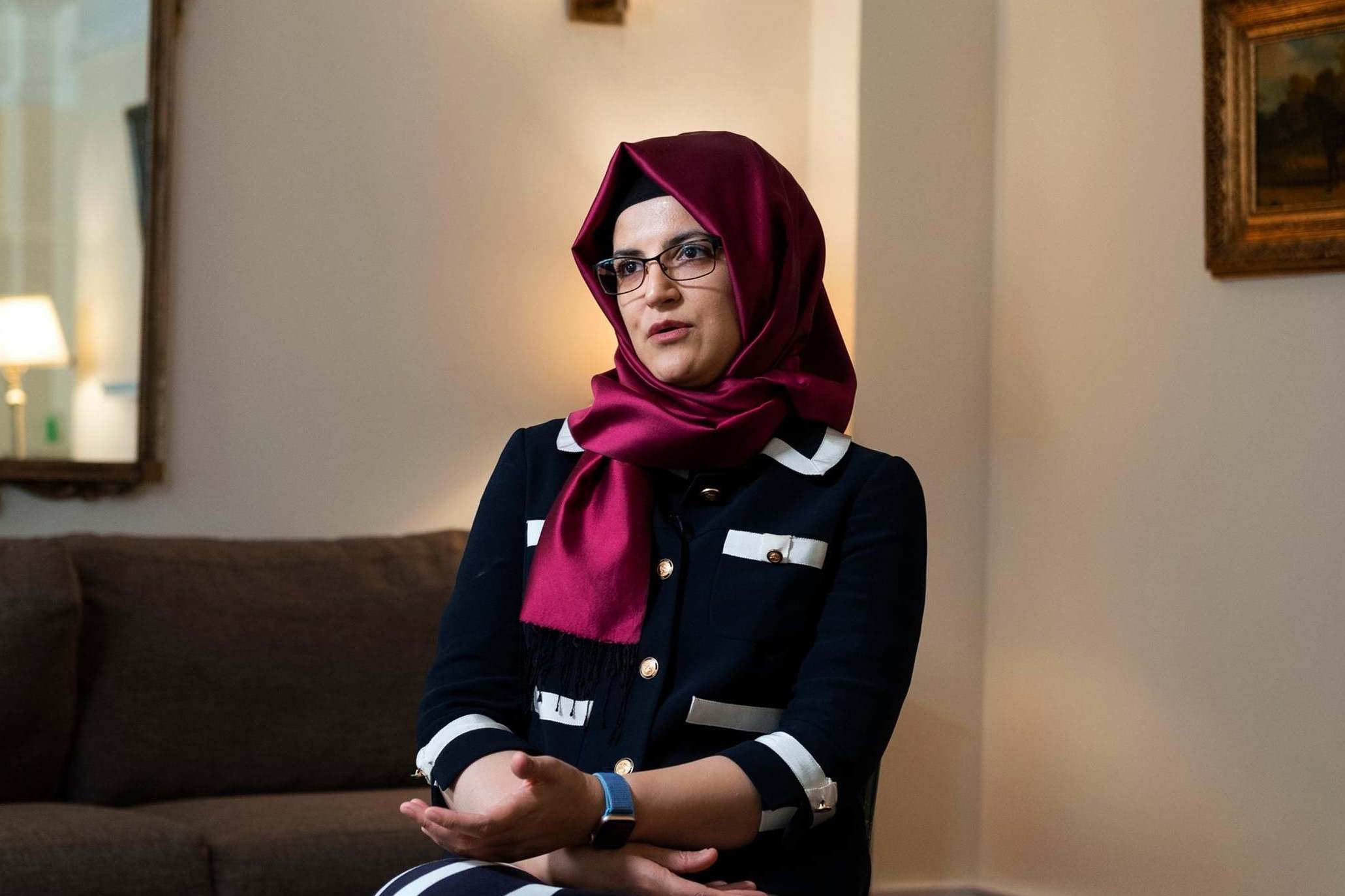 Hatice Cengiz, Khashoggi’s fiancee, has continued to seek justice for his murder