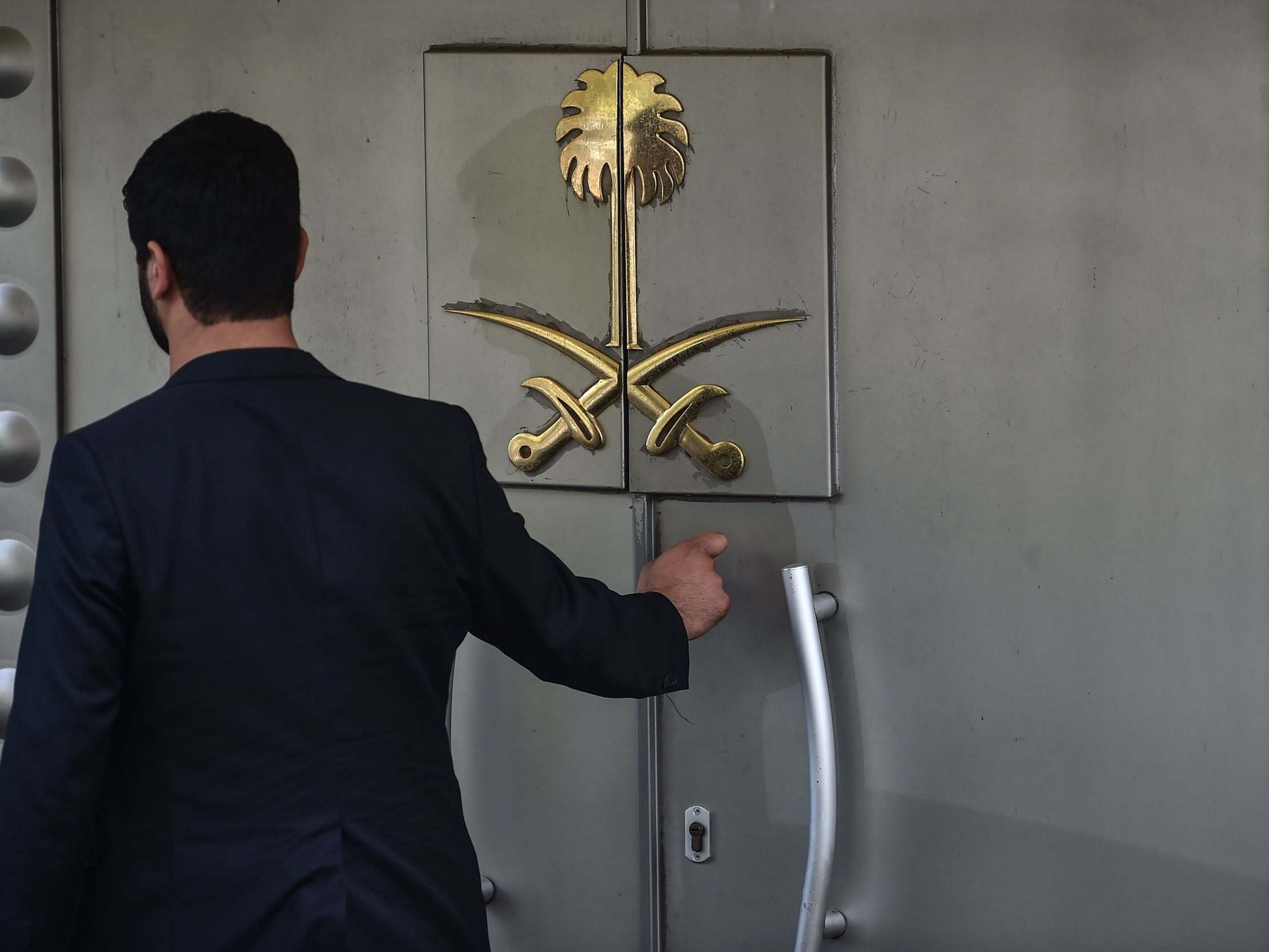 An official outside the Istanbul consulate: nations appear eager to return to business as usual with Saudi Arabia