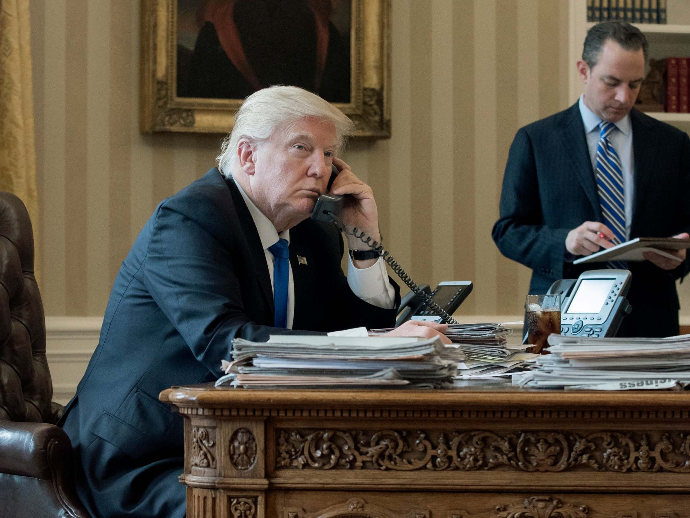 Russia says US can’t publish Trump-Putin calls without its consent