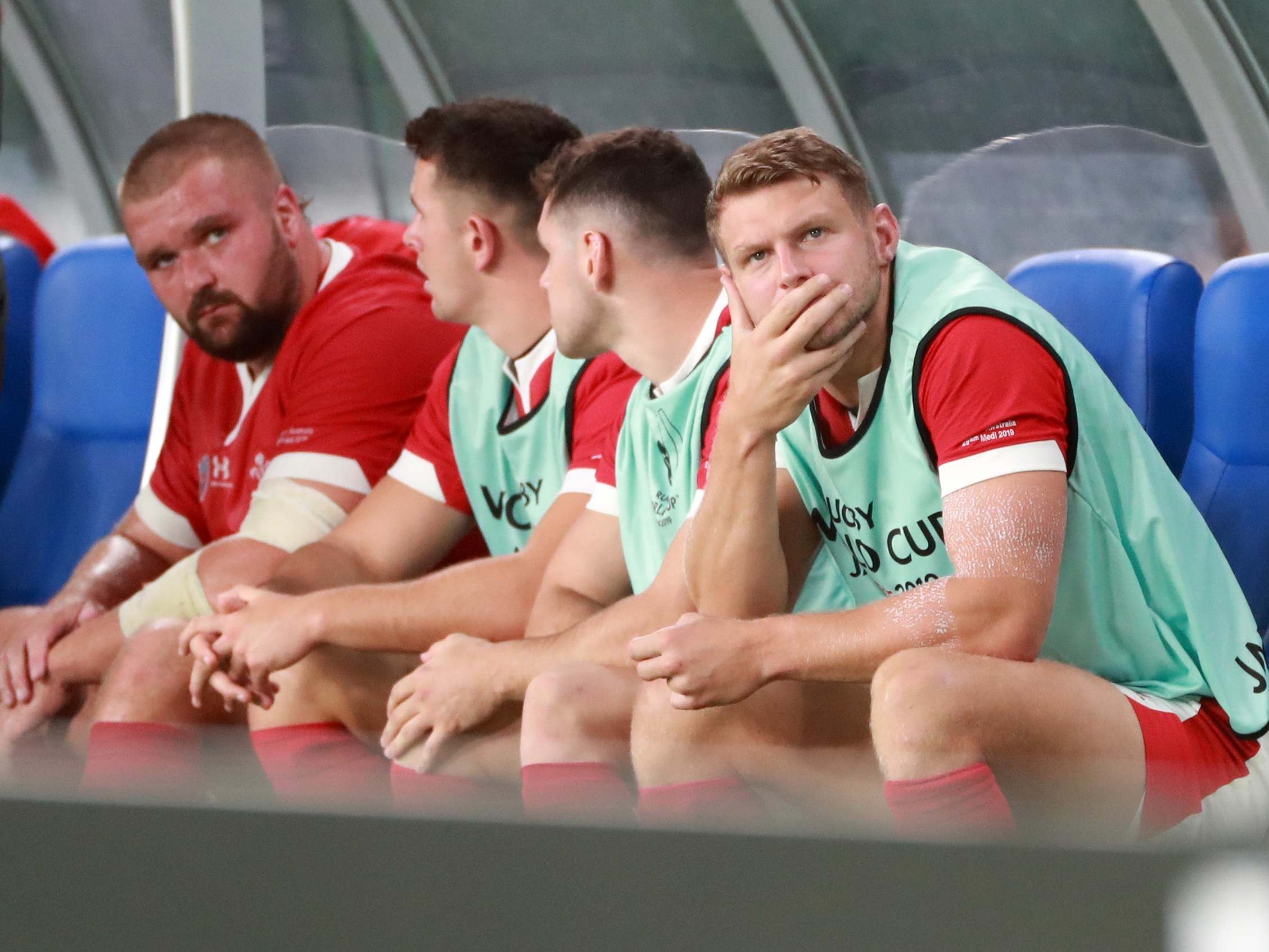 Dan Biggar was forced off after failing an HIA against Australia