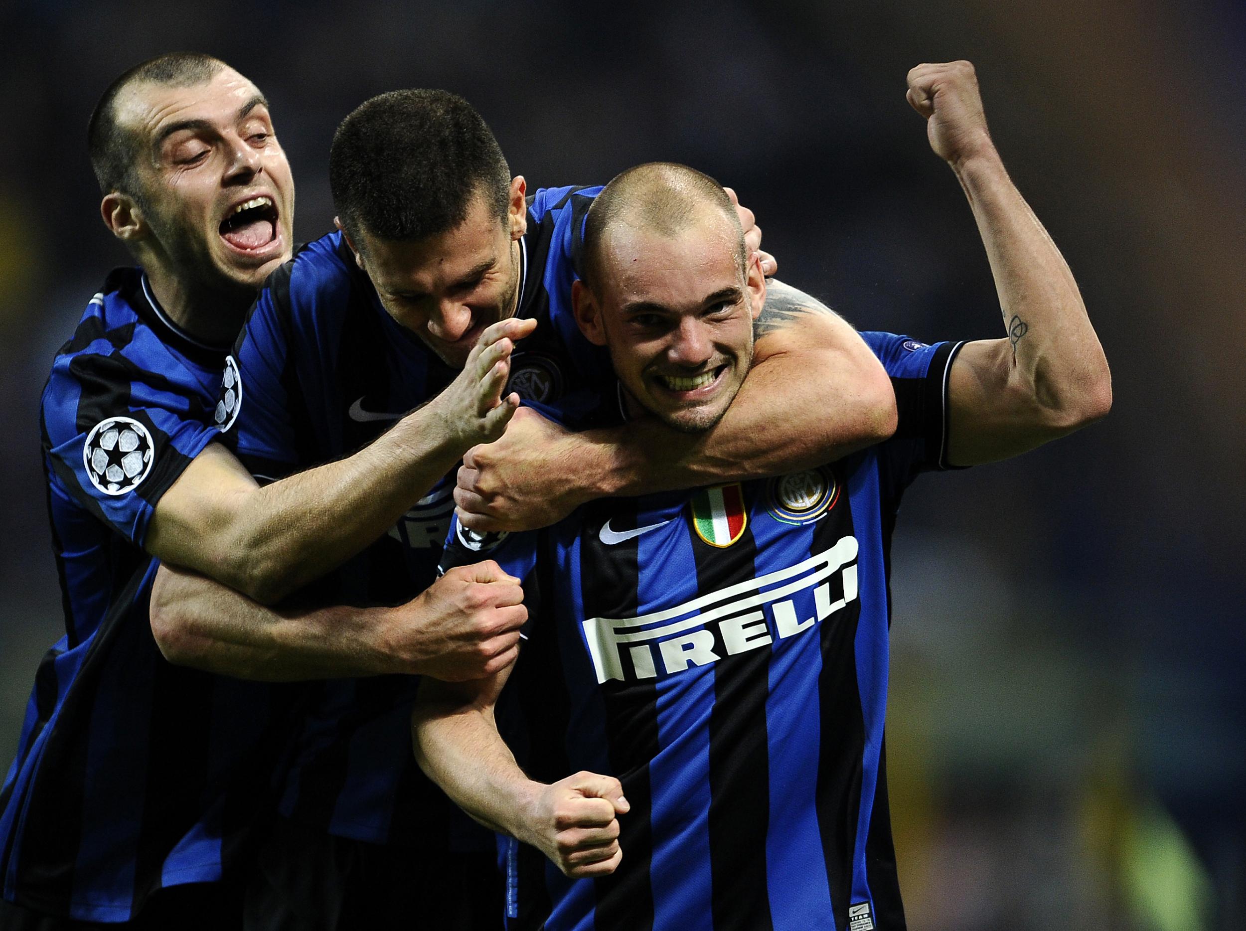 Inter won 3-1 on the night