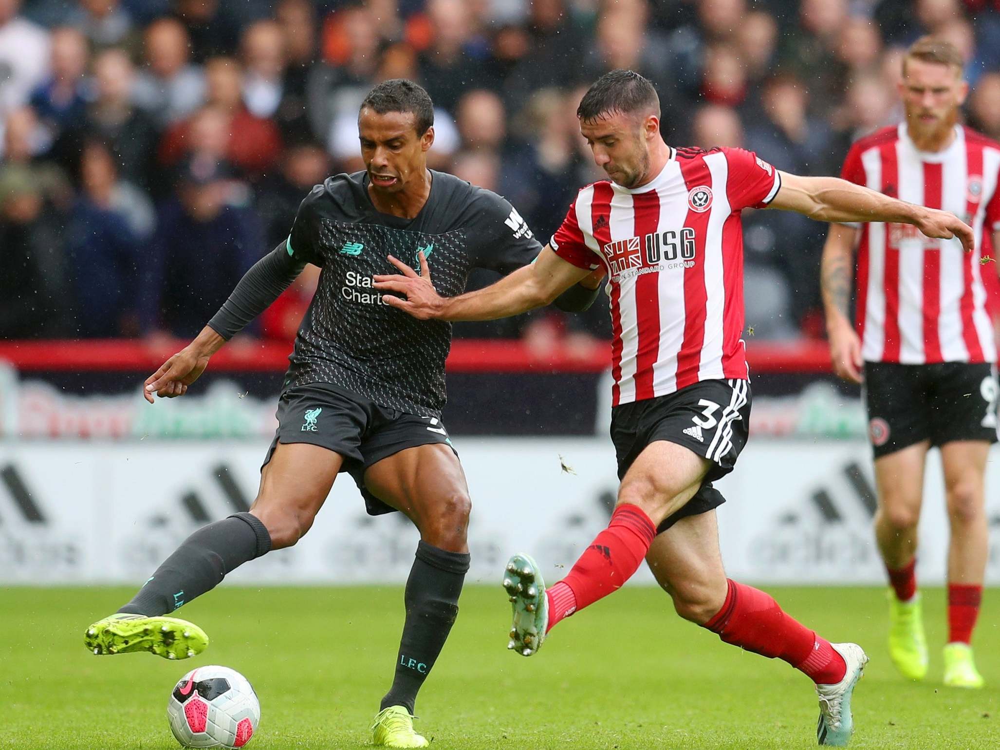 Joel Matip picked up an injury vs Sheffield United