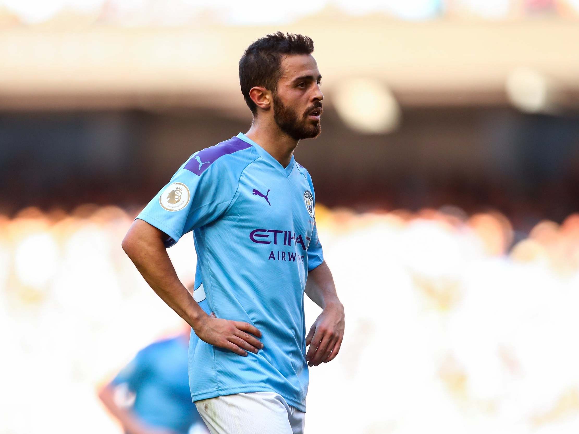 Bernardo Silva compared a teammate with the Conguitos mascot