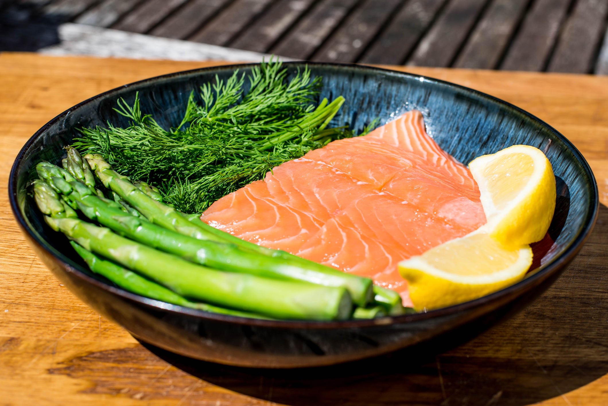 Salmon is an excellent source of healthy fat