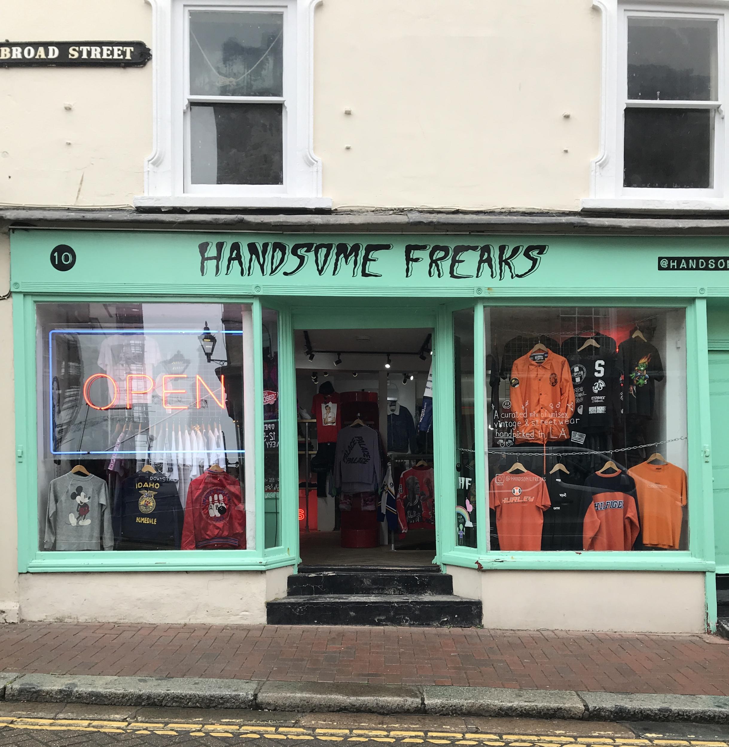 Handsome Freaks Vintage on Broad Street in Margate