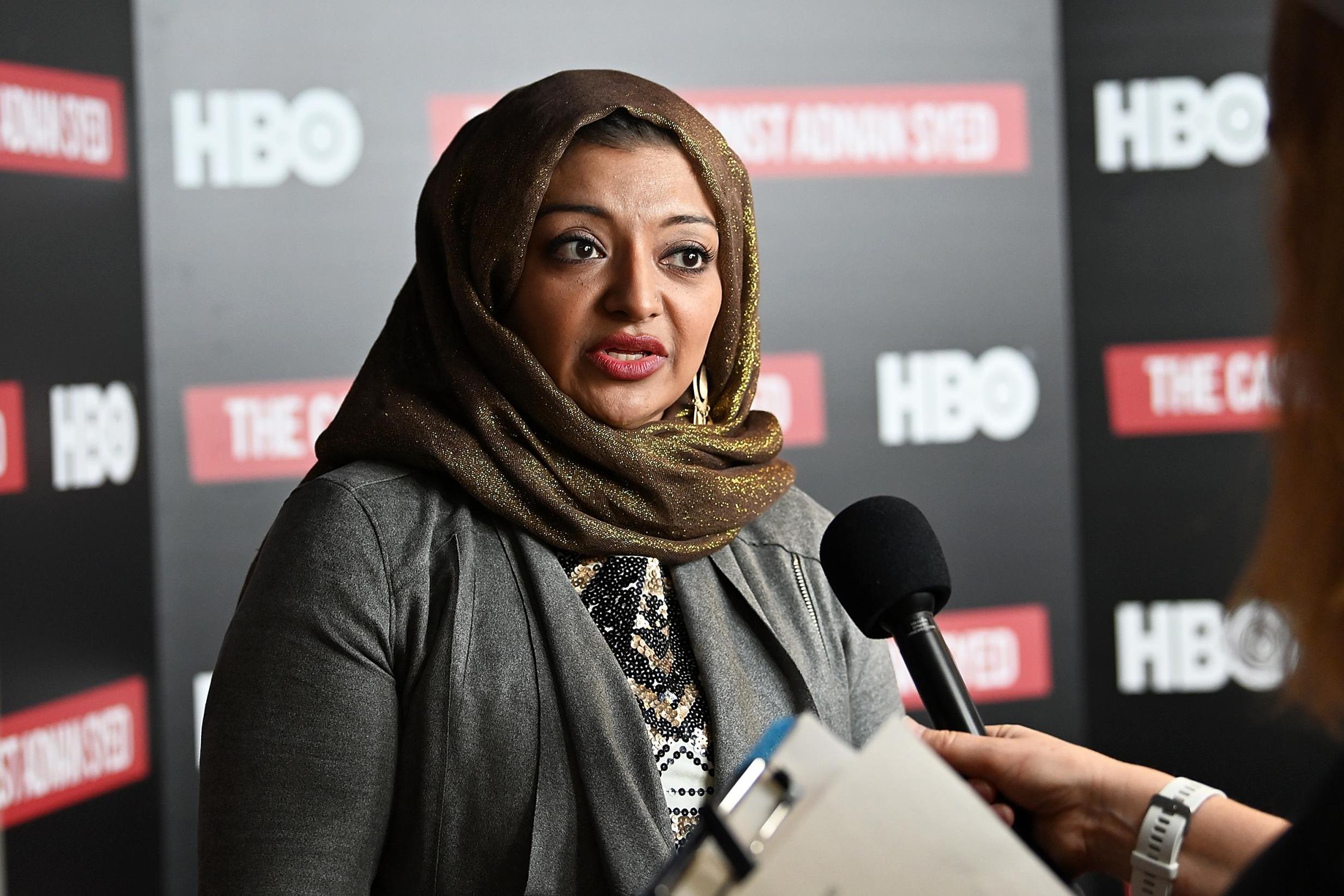 Lawyer Rabia Chaudry, who introduced Koenig to Adnan’s case, is convinced of his innocence