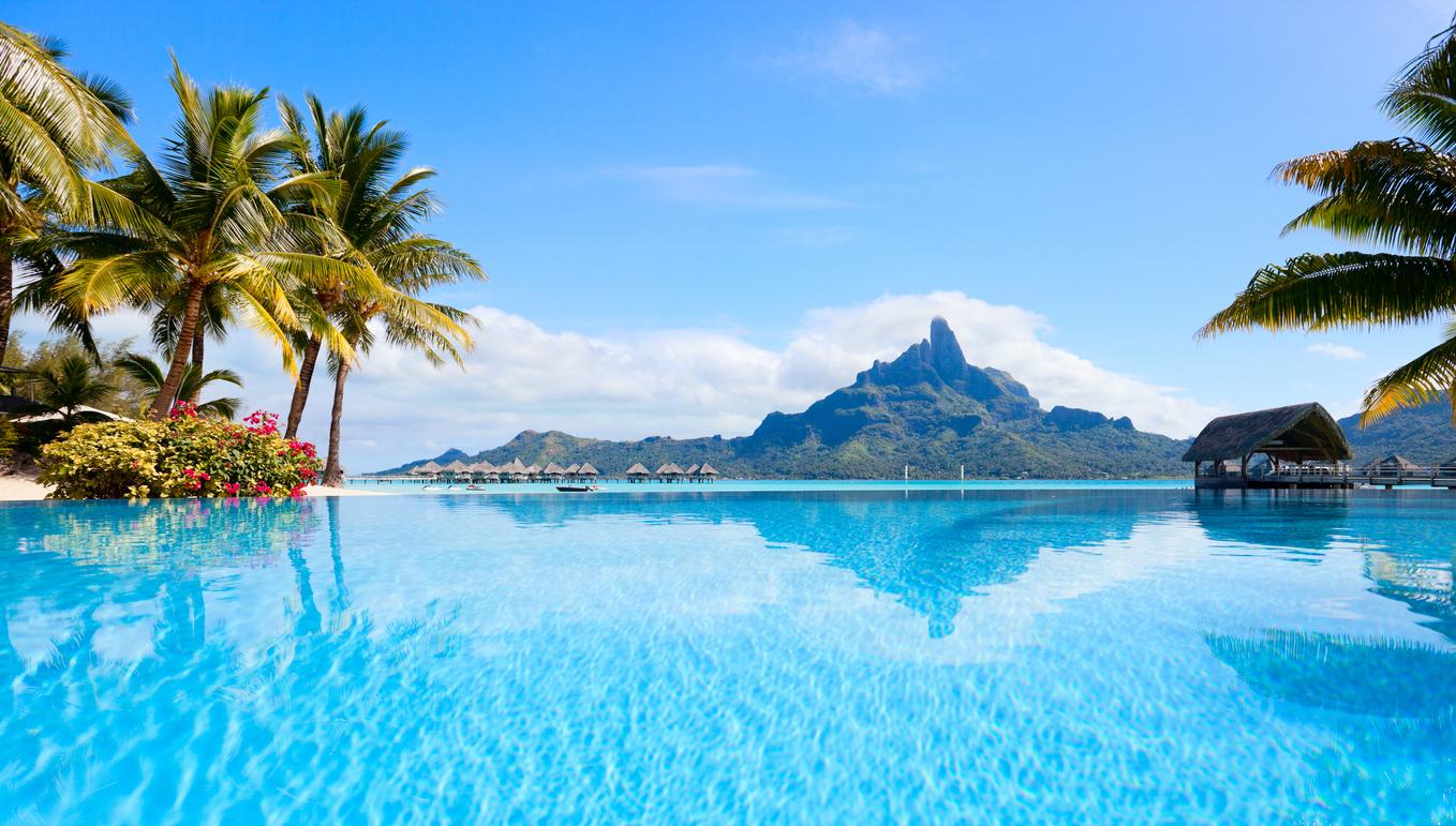 Bora Bora in French Polynesia came in at number 10 in Big 7 Travel's best islands 2020 list due in part to having "some of the clearest water in the world thanks to its shallow reefs"