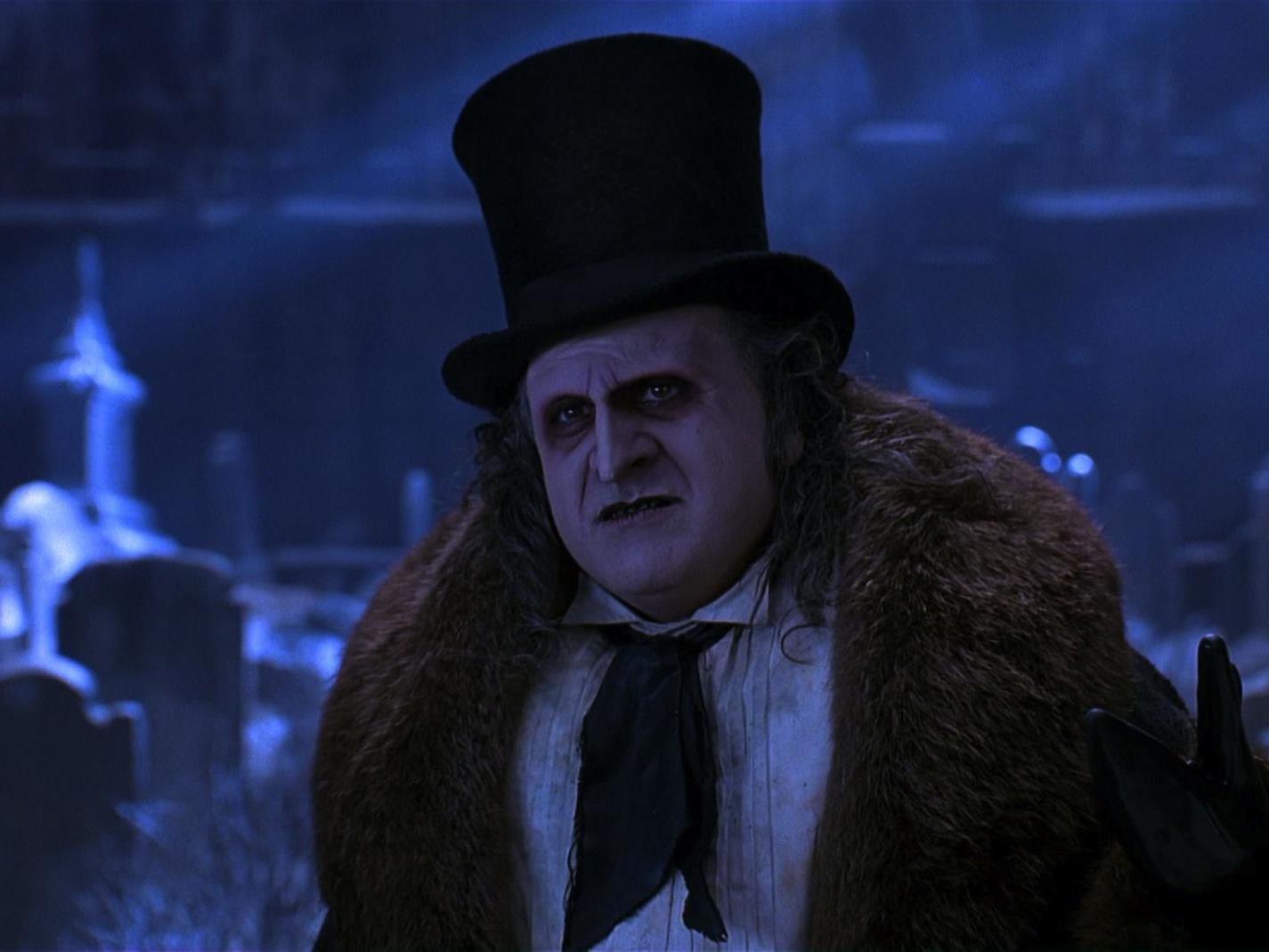 Danny DeVito starred as the Penguin in Tim Burton’s 1992 Batman Returns