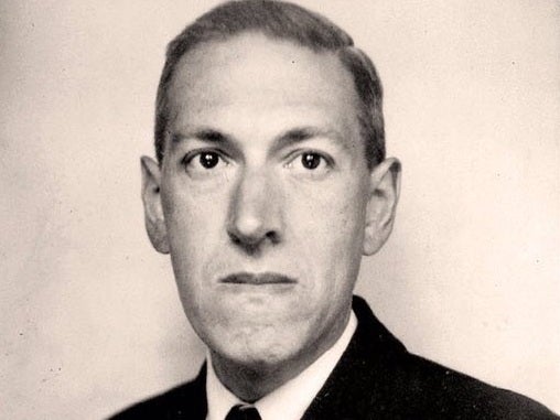 A portrait of HP Lovecraft