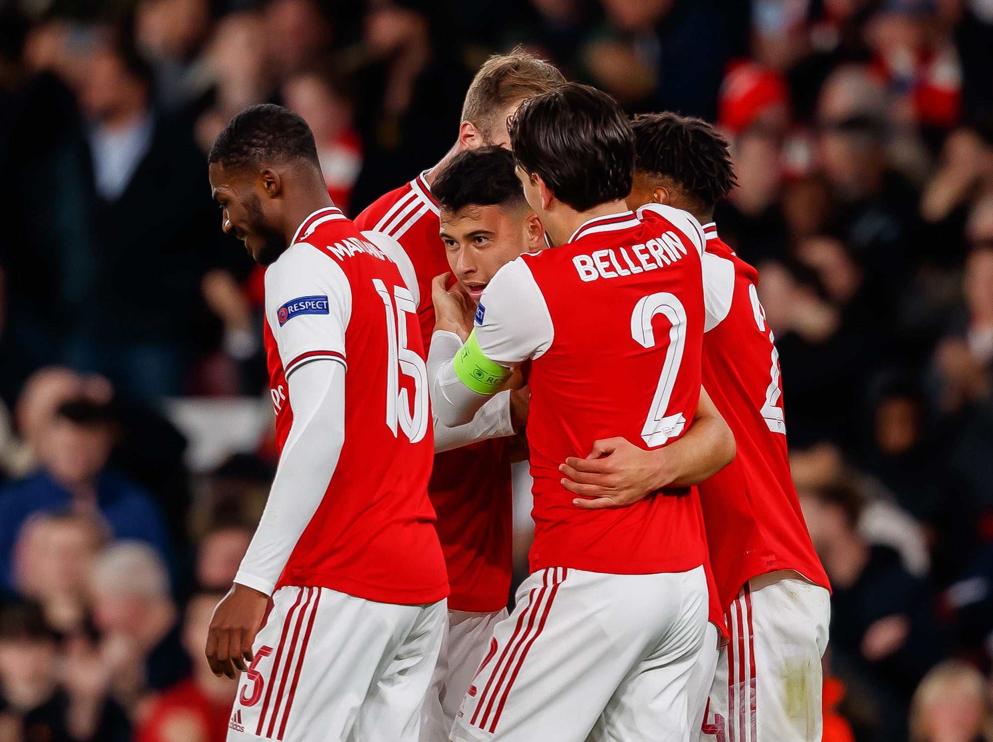 Arsenal breezed to victory at the Emirates