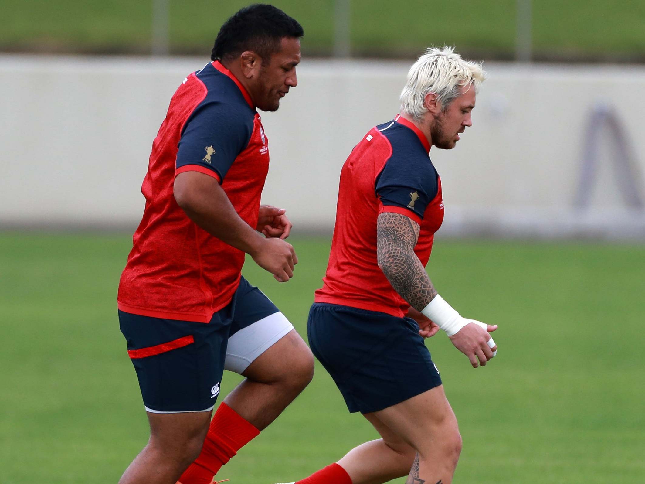 Vunipola and Nowell have trained on their own for the last two months to recover from injury