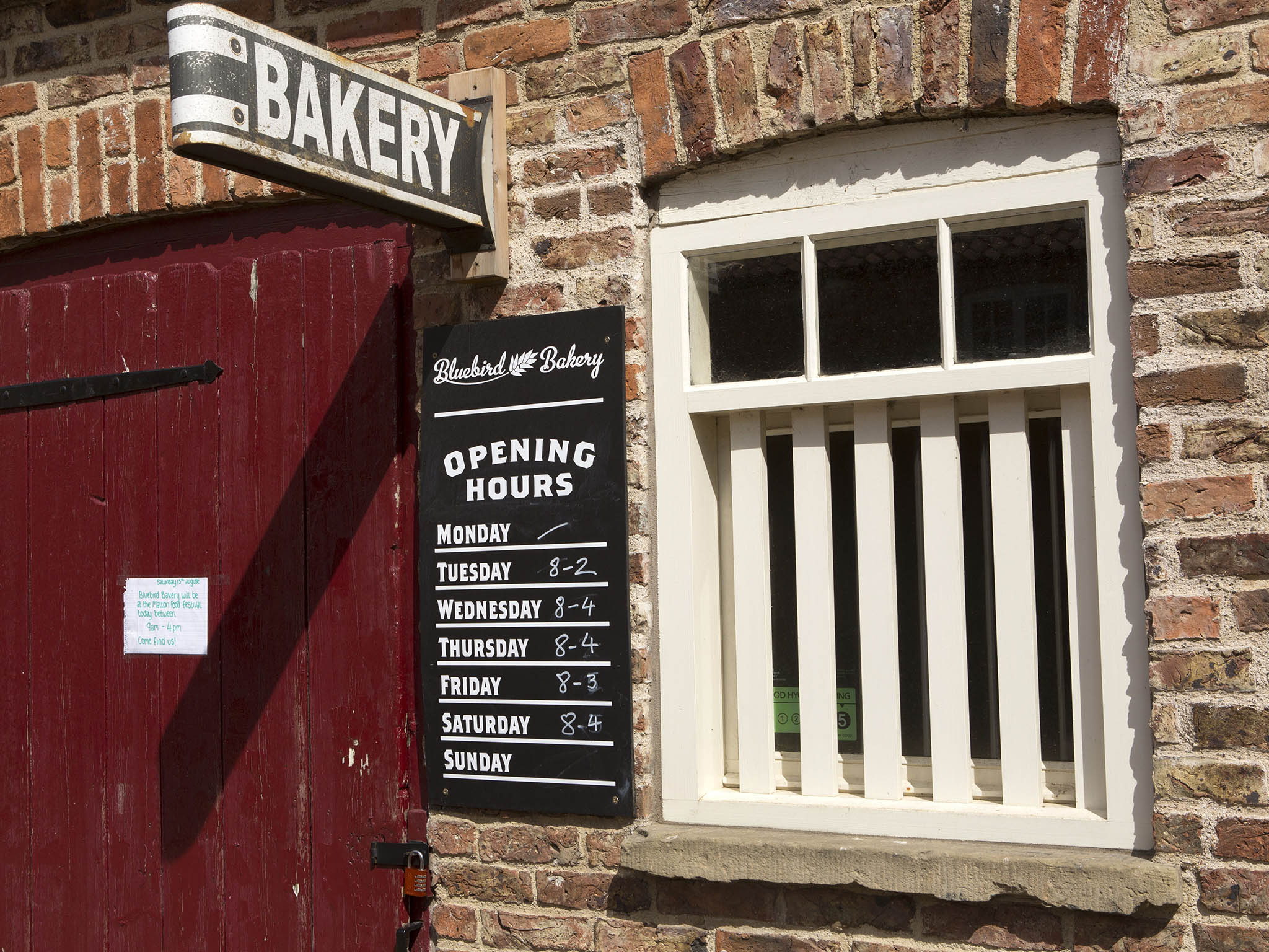 Talbot Yard is where many of the food businesses are, creating the town's own food court