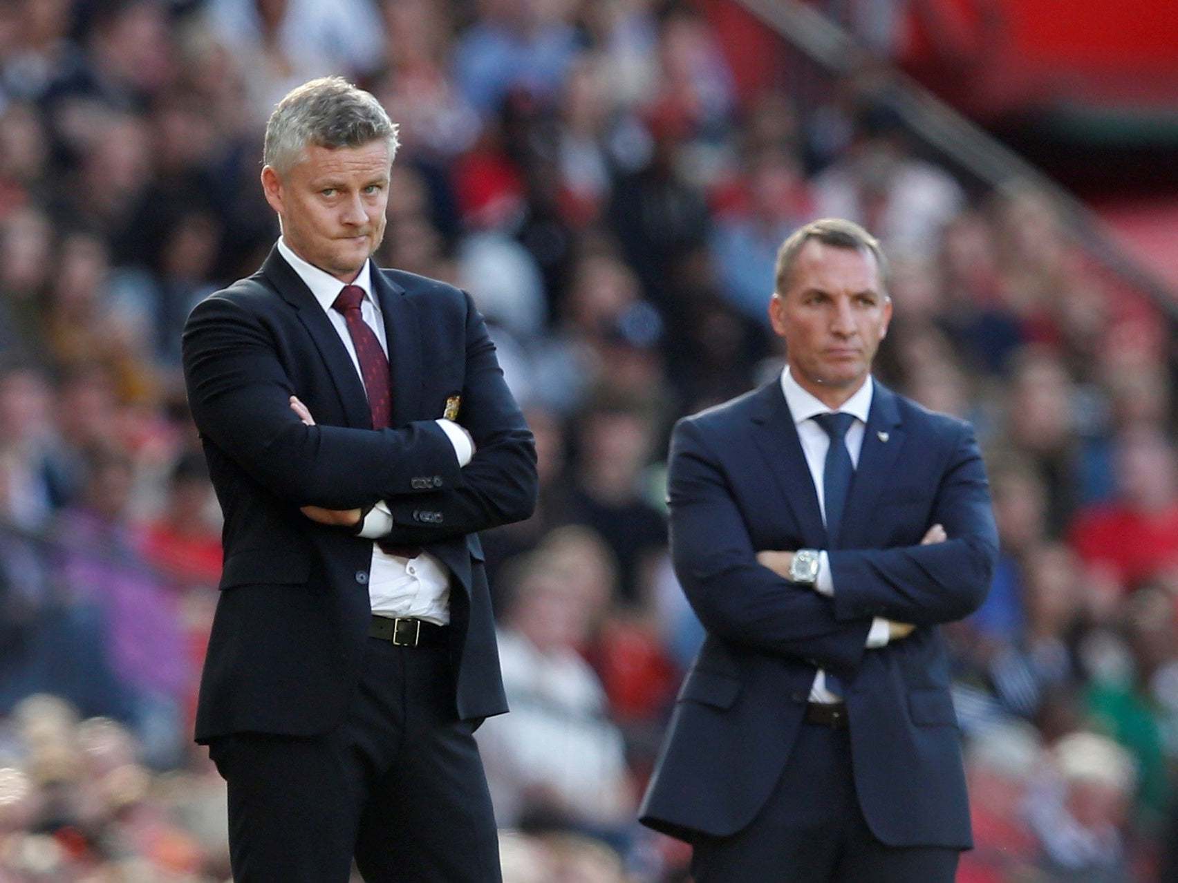 Brendan Rodgers' Leicester has overtaken Ole Gunnar Solskjaer's Manchester United