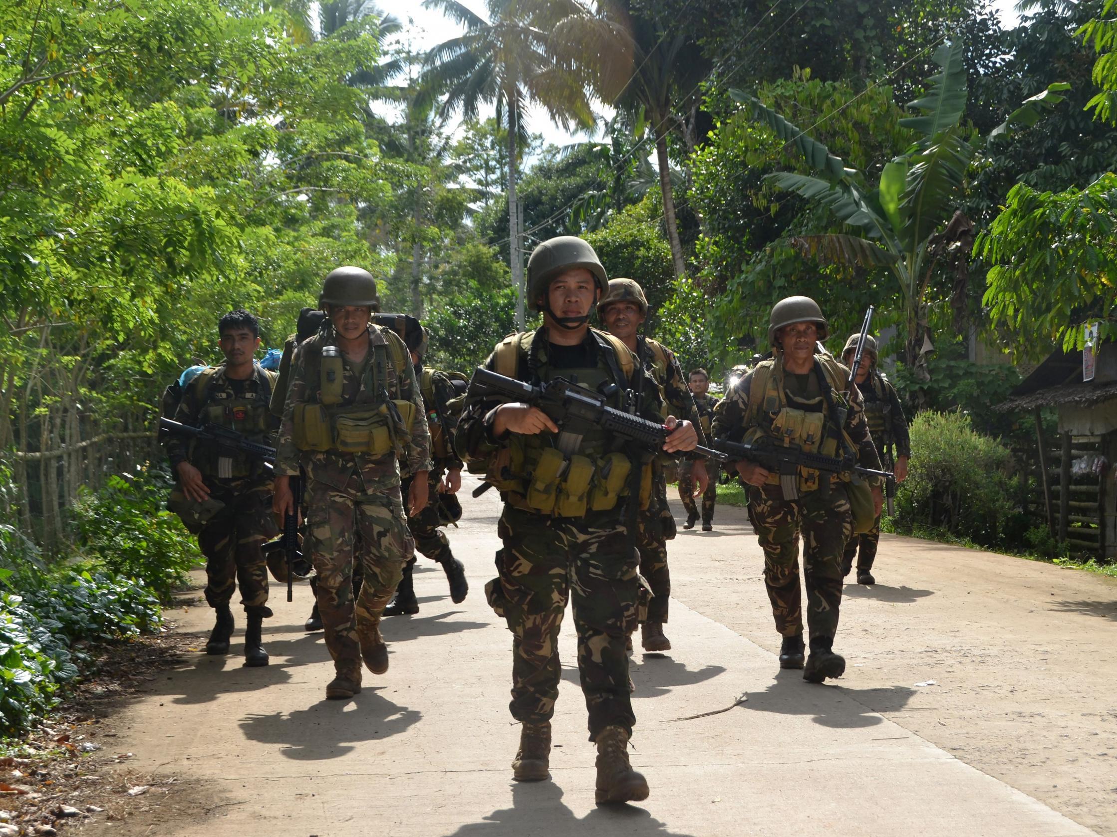 No group has claimed responsibility but kidnappings for ransom by Muslim militants and other armed groups have long been an issue in the south of the Philippines