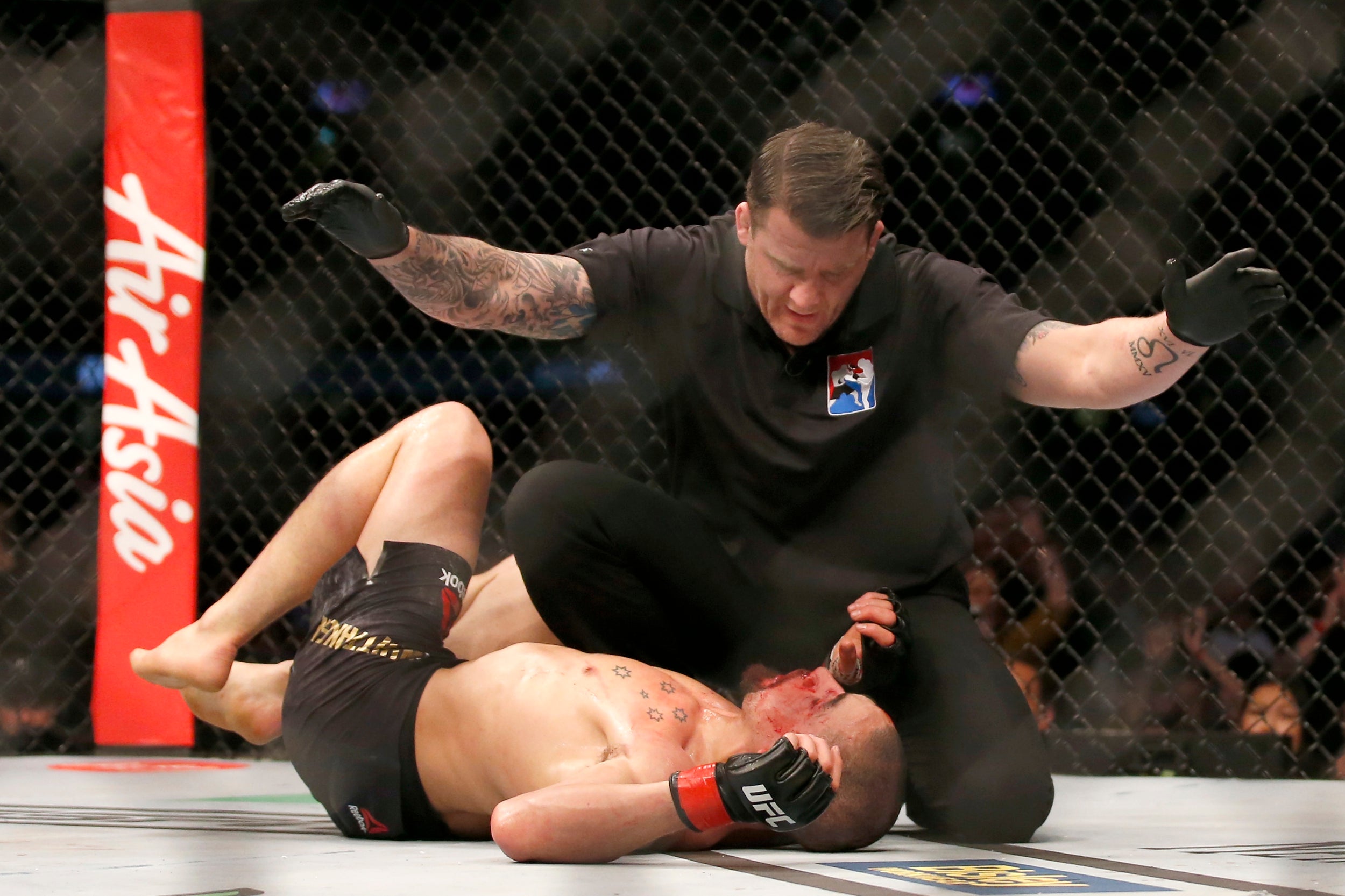 The result marked Whittaker's first loss in five years (Getty)