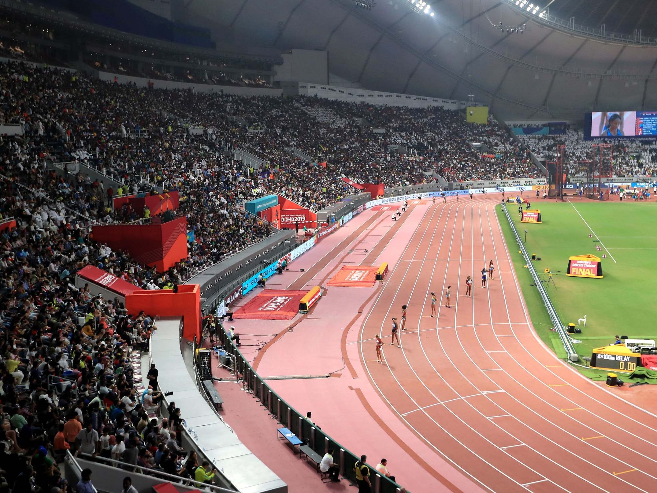 World Athletics Championships at the Khalifa International Stadium