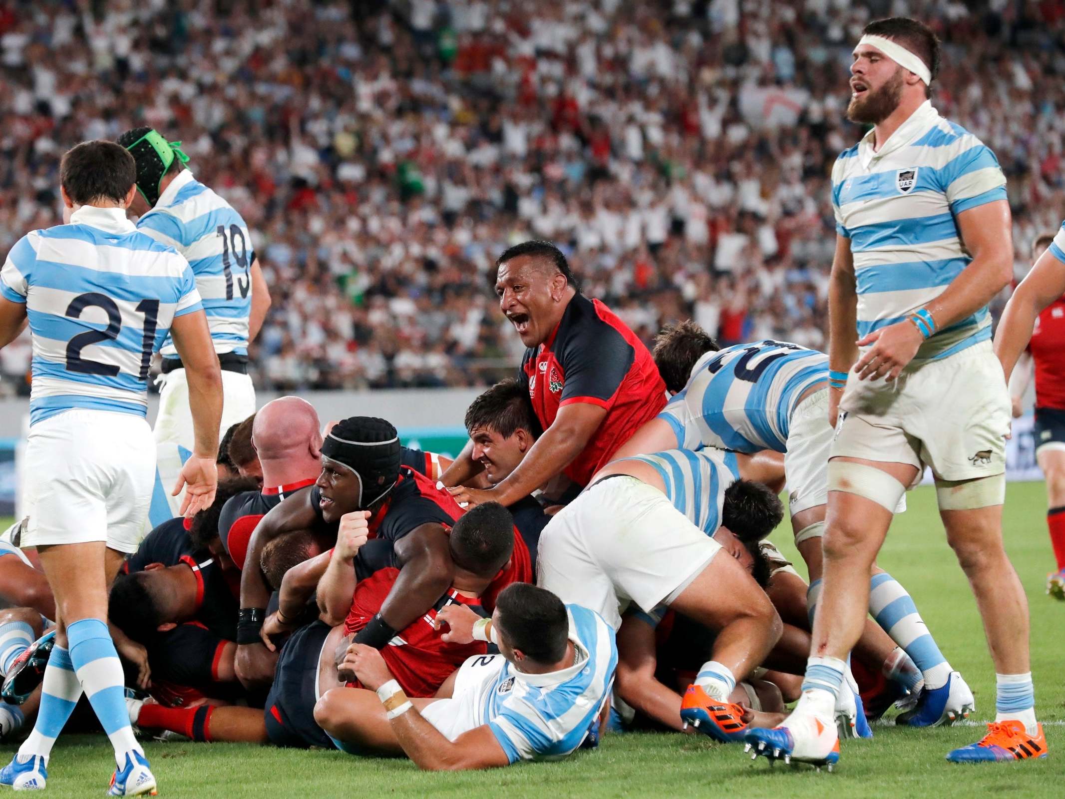 Mako Vunipola returned to England duty in the victory over Argentina