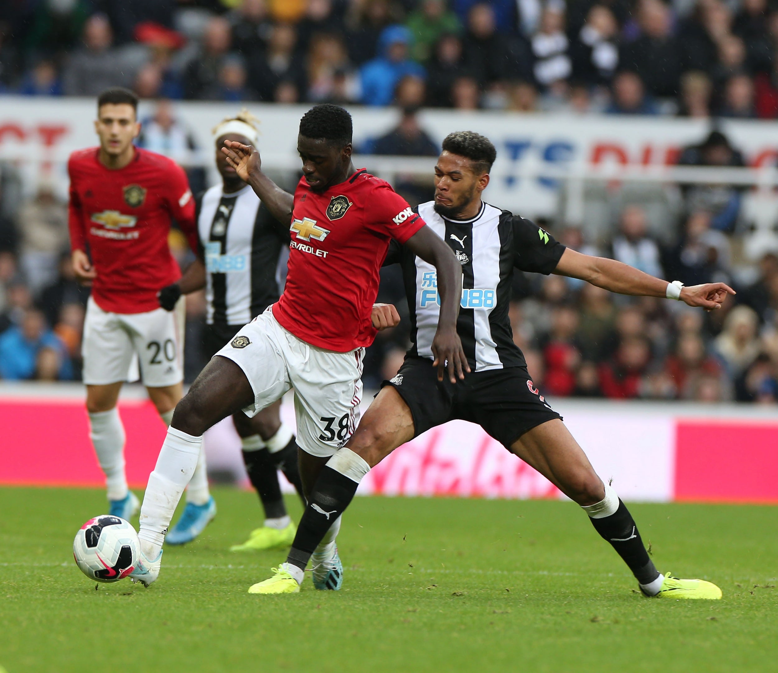 Axel Tuanzebe suggested his side need to regroup during the international break (Manchester United via Getty)