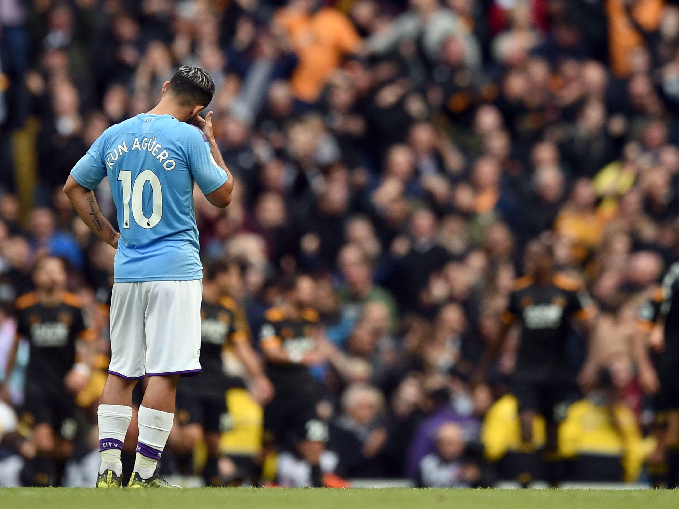Without the injured Kevin de Bruyne, Manchester City lacked creativity in their defeat to Wolves
