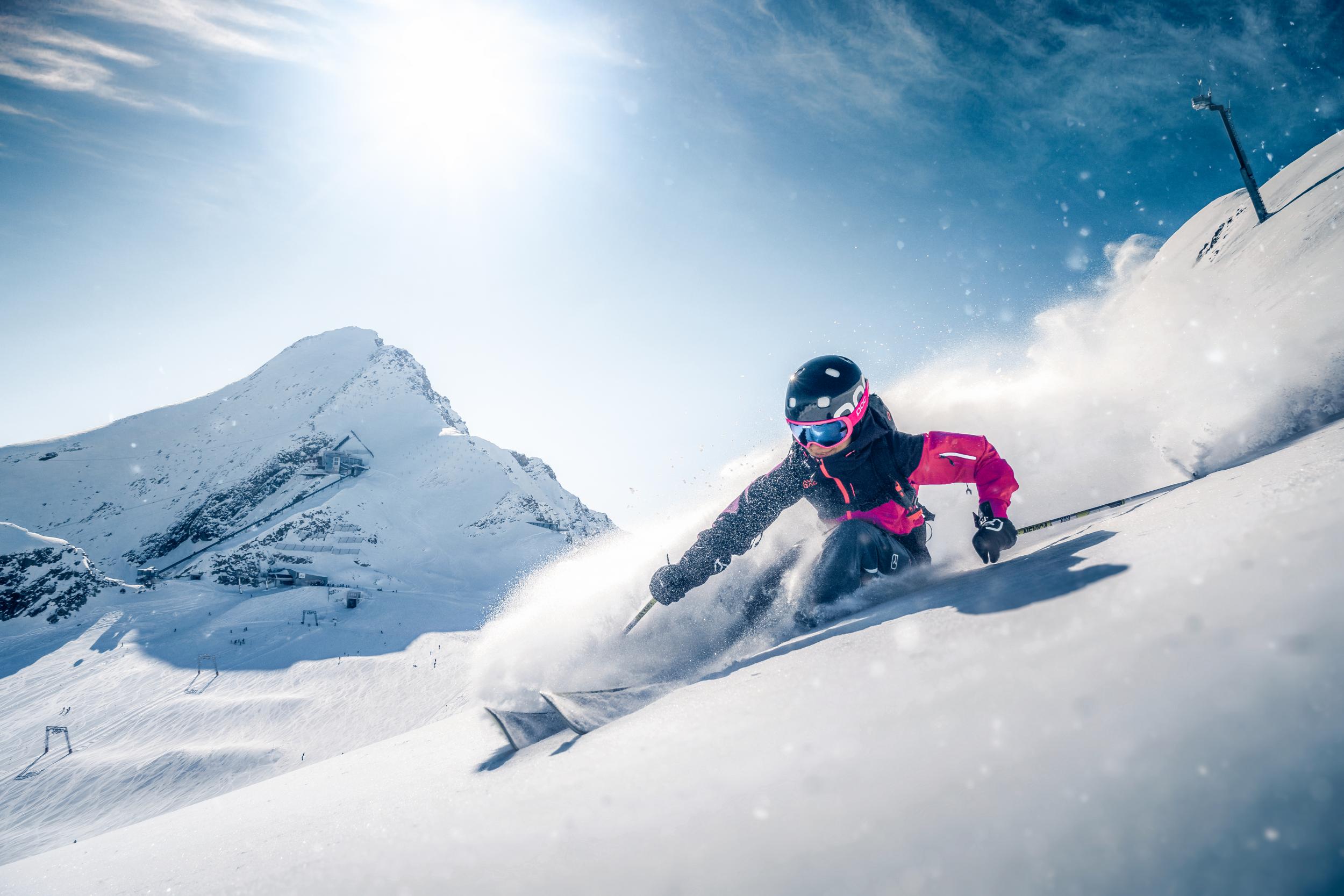 Freeride on the Kitzsteinhorn